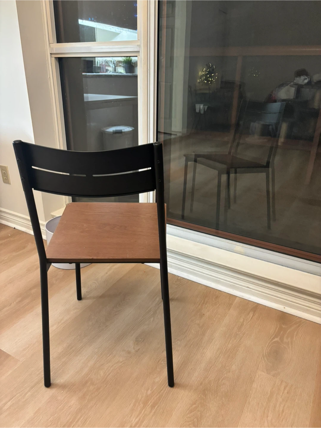 Black & Wood Kitchen/Dining Chair IKEA - photo 4