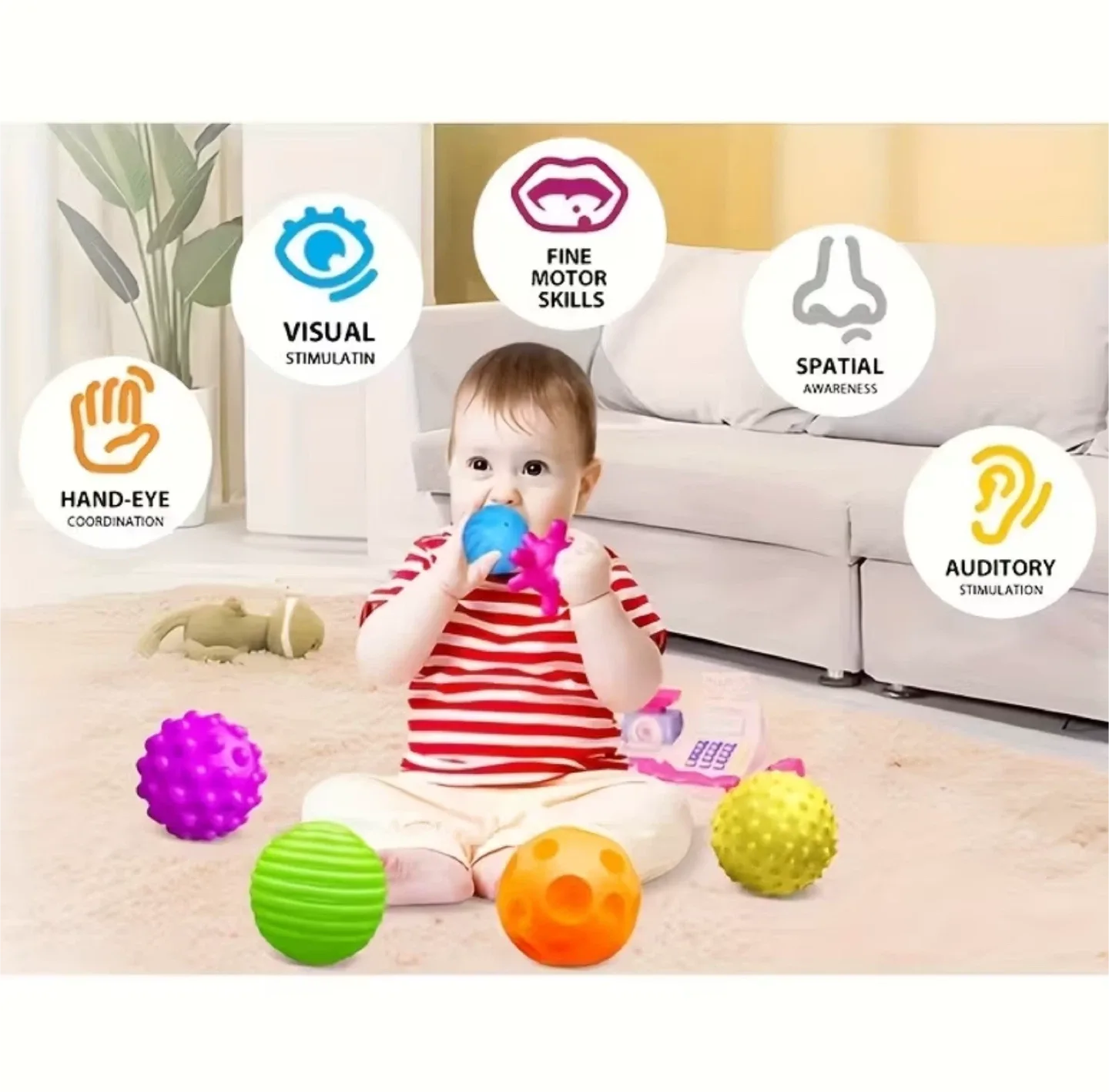 Sensory Balls for babies image indicator(5)