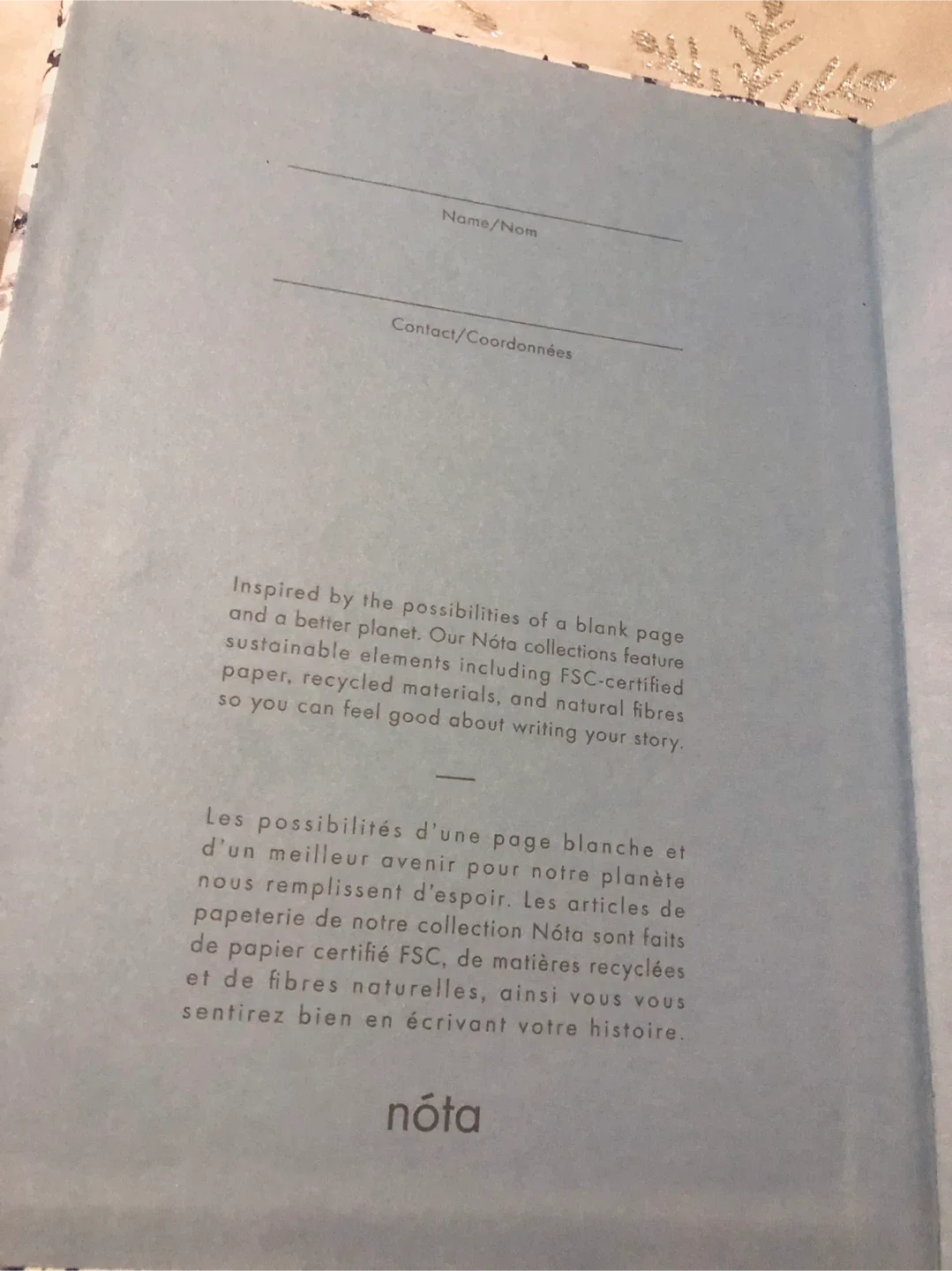 NEW Indigo Journal !! Nota brand #Cleanout image indicator(3)