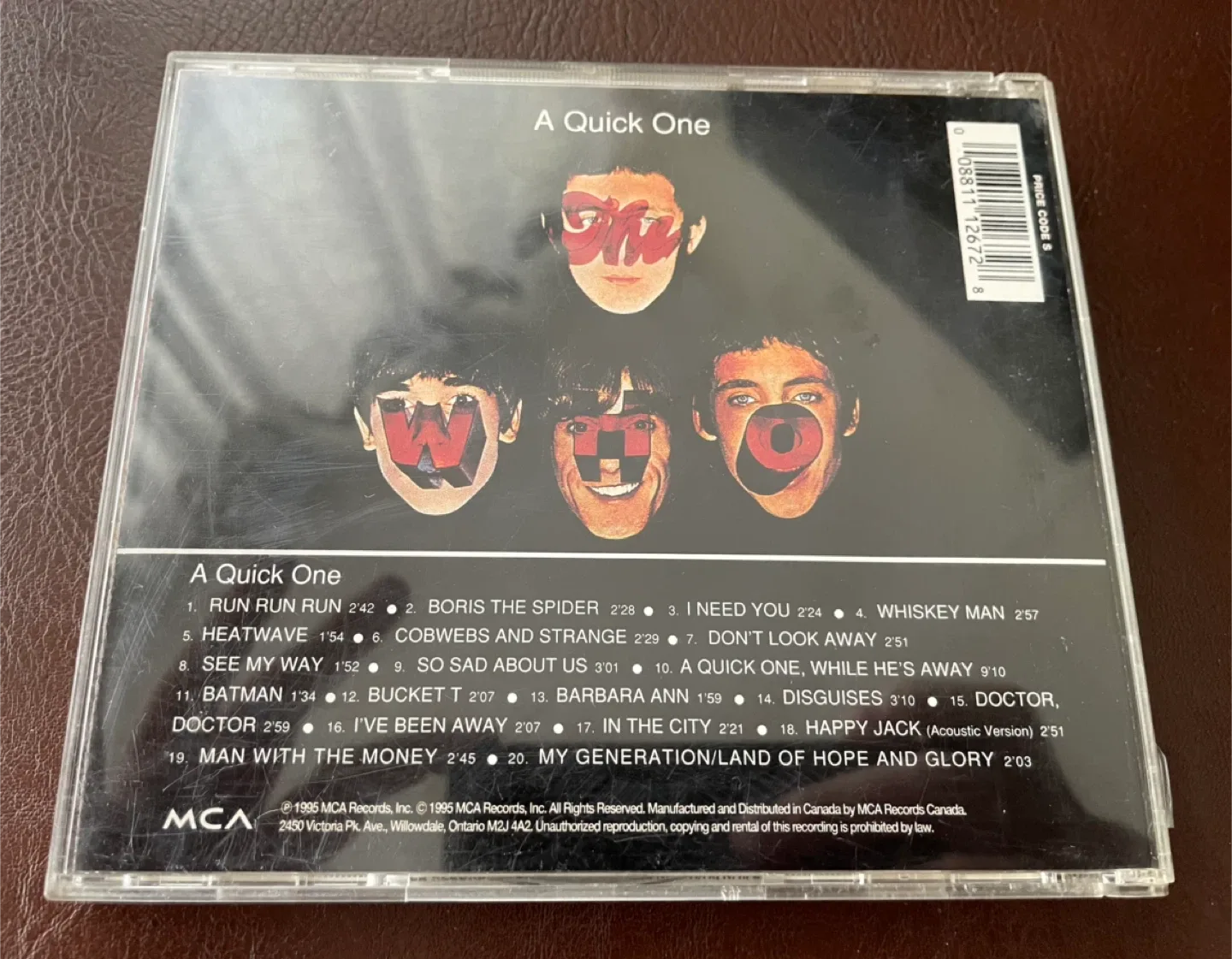 The Who - A Quick One CD image indicator(2)