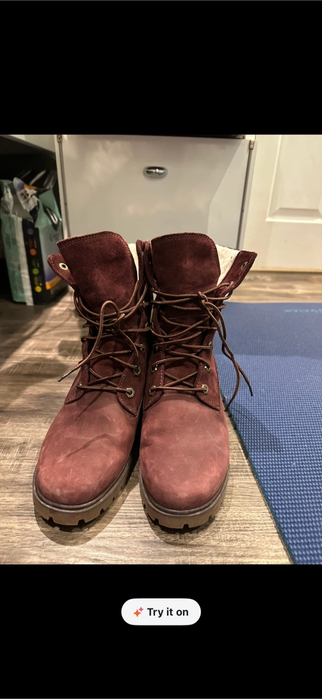 Timberland Roll Top Boots - US 7.5