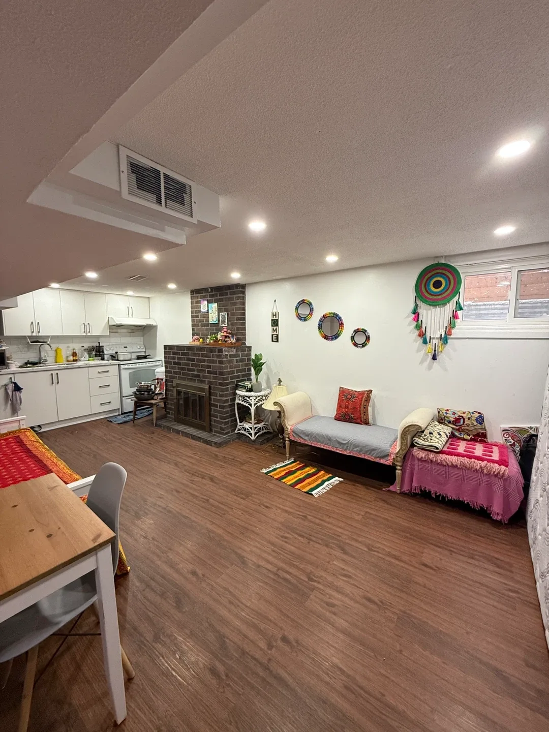 1 bed 1 bath private basement apartment
