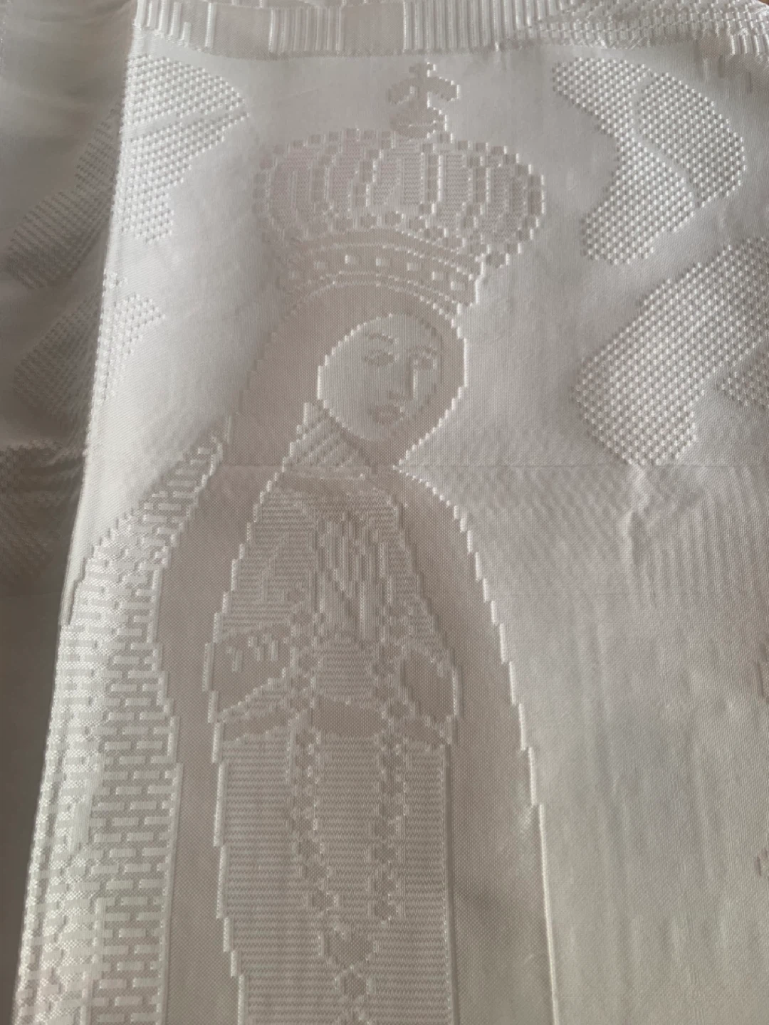 NEW RELIGIOUS SACRED MARY EUROPEAN BEDSPREAD
