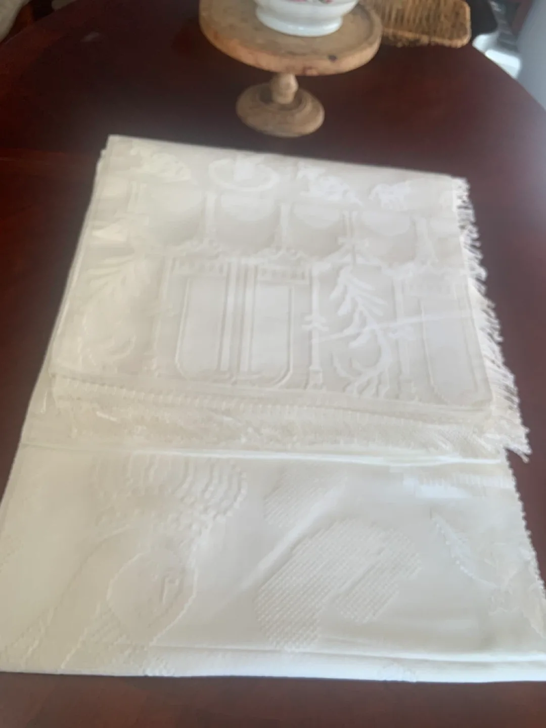 NEW RELIGIOUS SACRED MARY EUROPEAN BEDSPREAD image indicator(7)