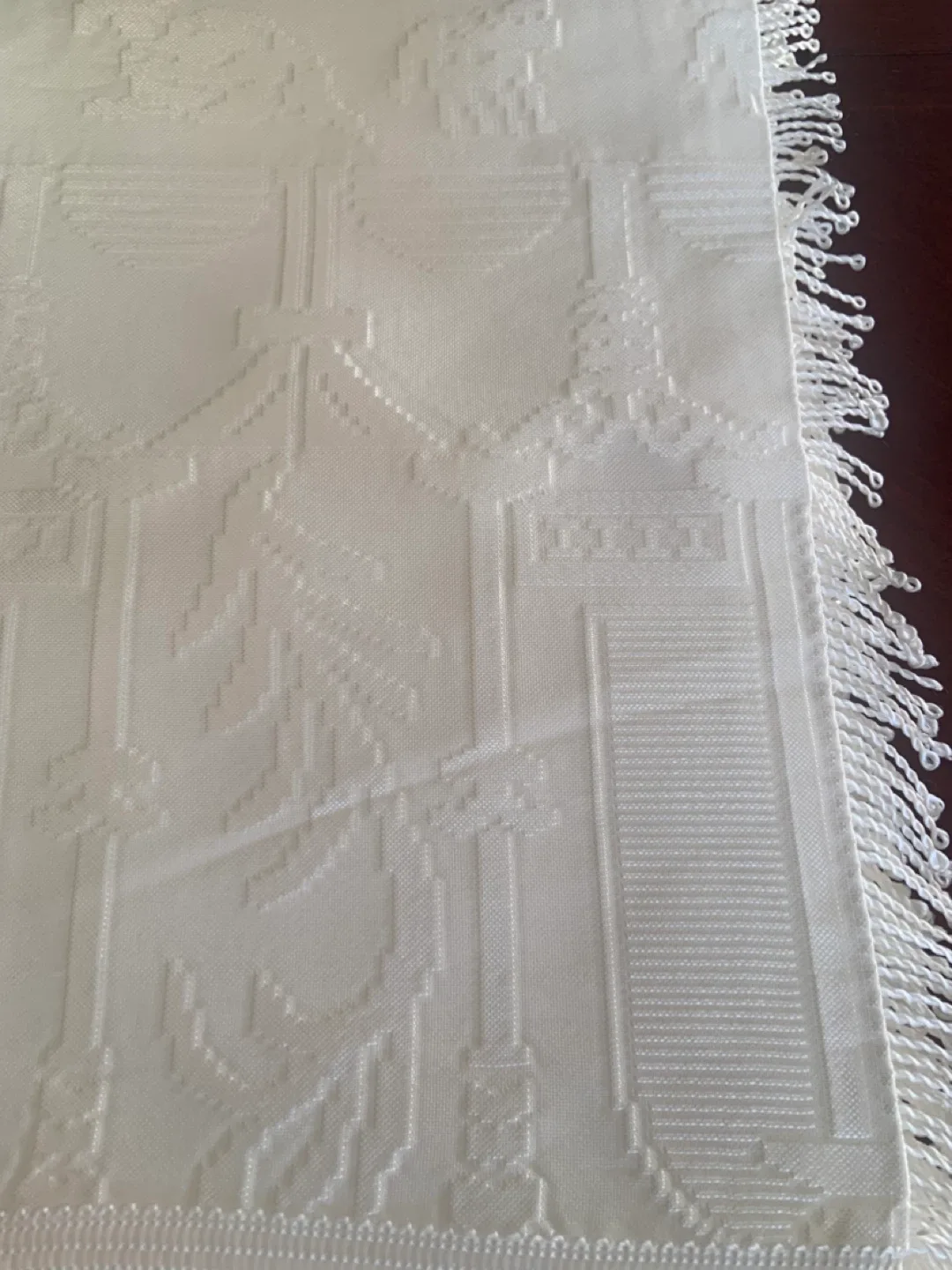 NEW RELIGIOUS SACRED MARY EUROPEAN BEDSPREAD image indicator(9)