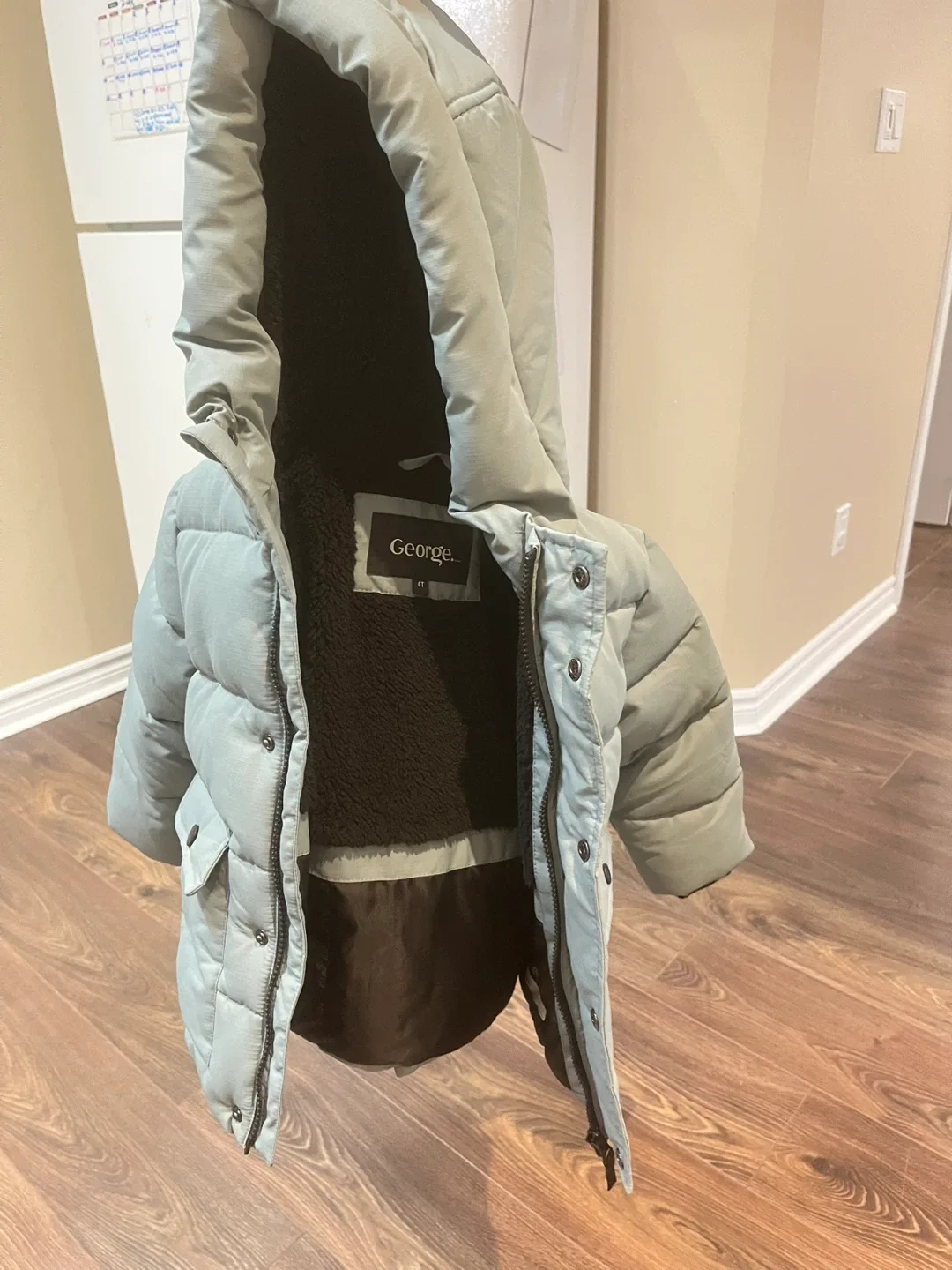 George 4T Puffer Jacket - Light Blue image indicator(4)