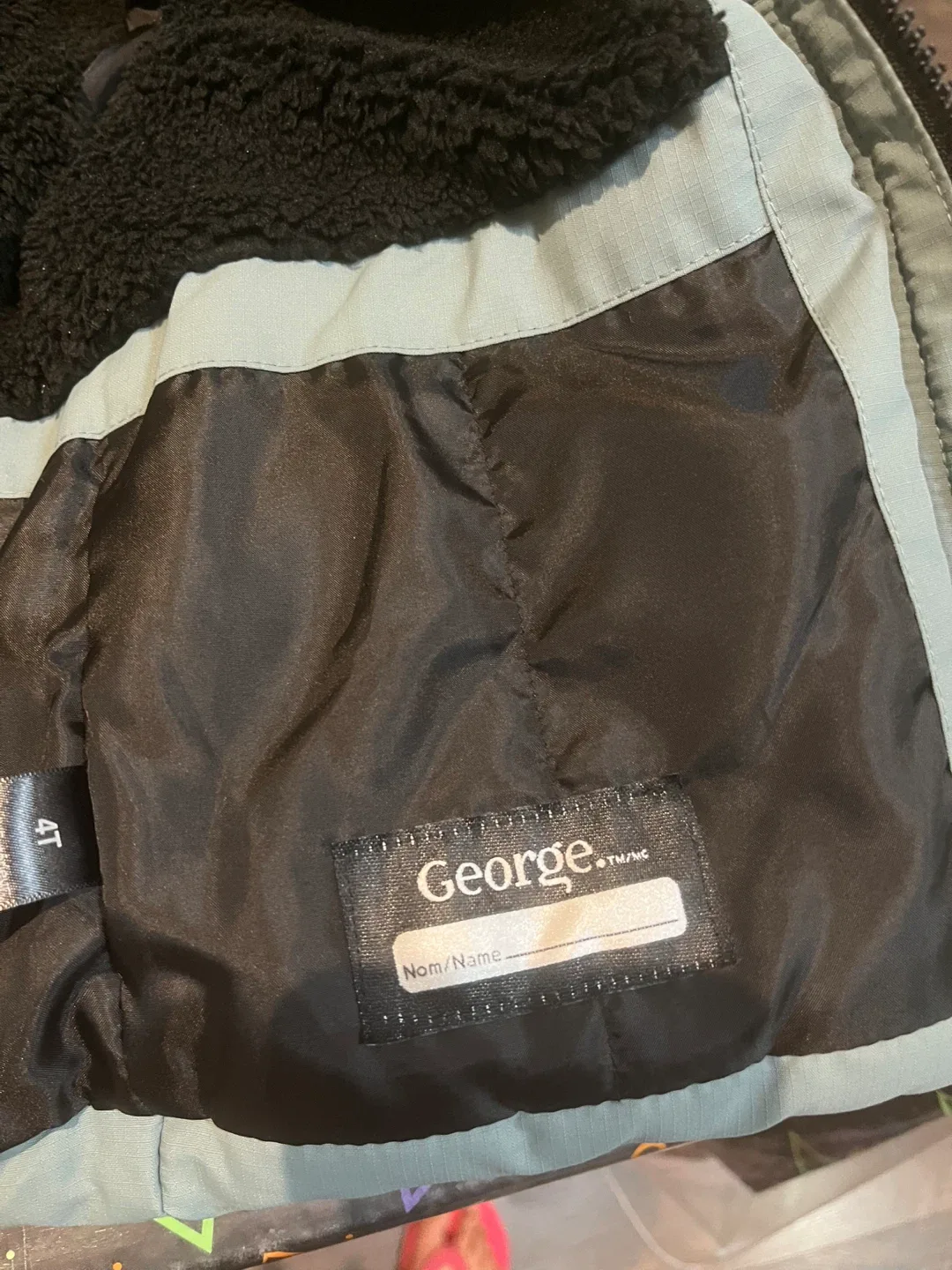 George 4T Puffer Jacket - Light Blue image indicator(3)