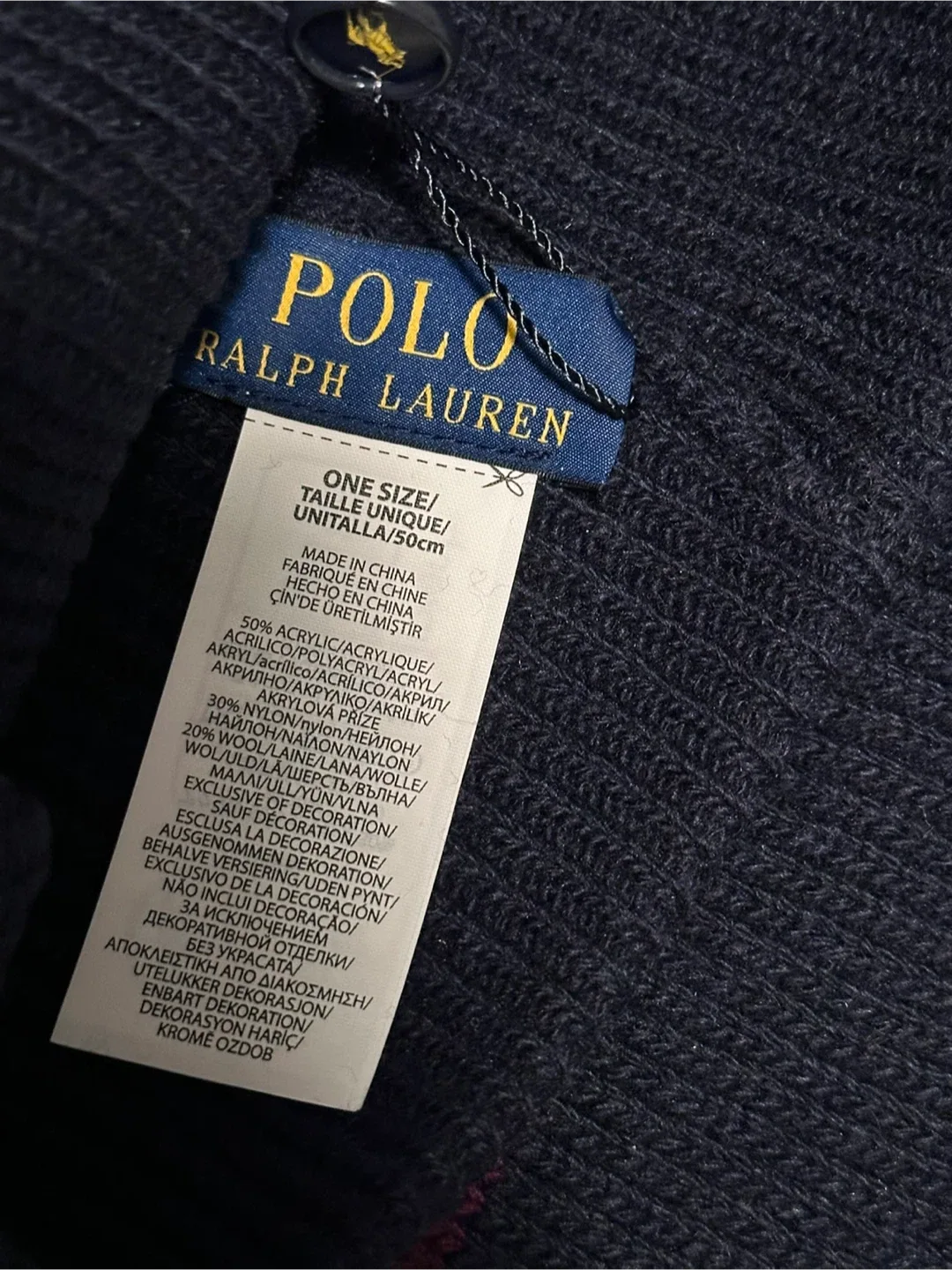 Brand new Polo Ralph Lauren Hat & Scarf Set image indicator(6)