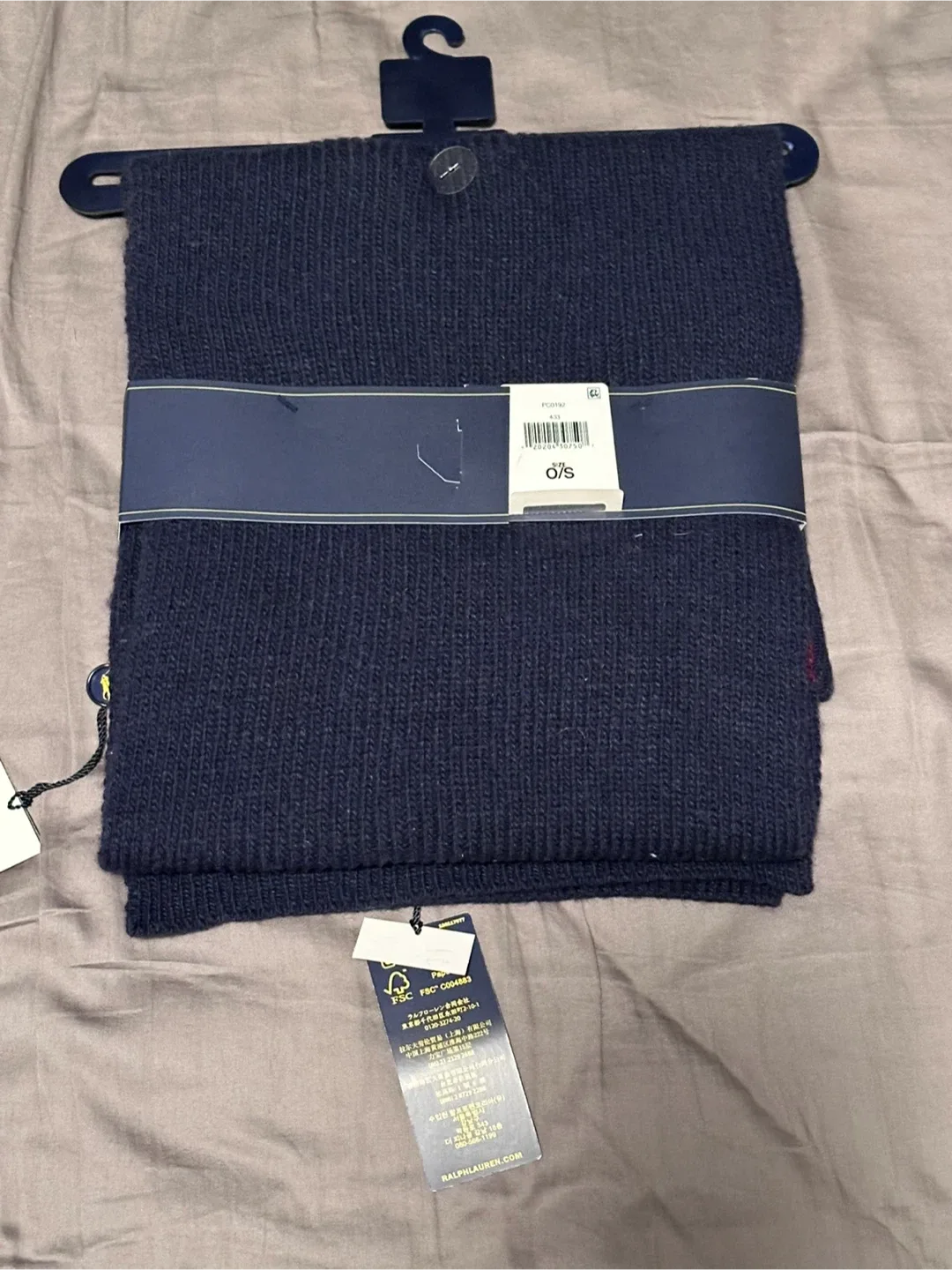 Brand new Polo Ralph Lauren Hat & Scarf Set image indicator(7)
