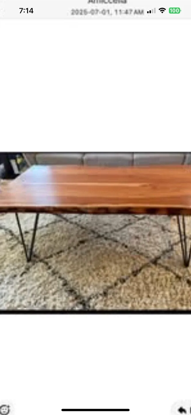Live Edge Wood Coffee Table image indicator(2)