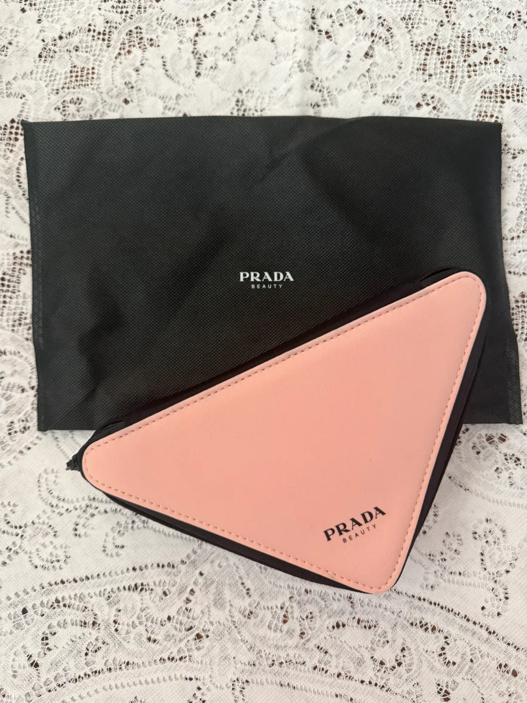 Authentic PRADA BEAUTY Pouch / Makeup Bag (Collector's Item) 🆕