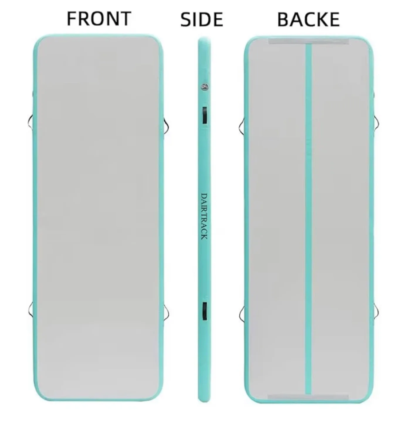 New 10’ Inflatable Gymnastics Tumble Track Air Mat image indicator(2)