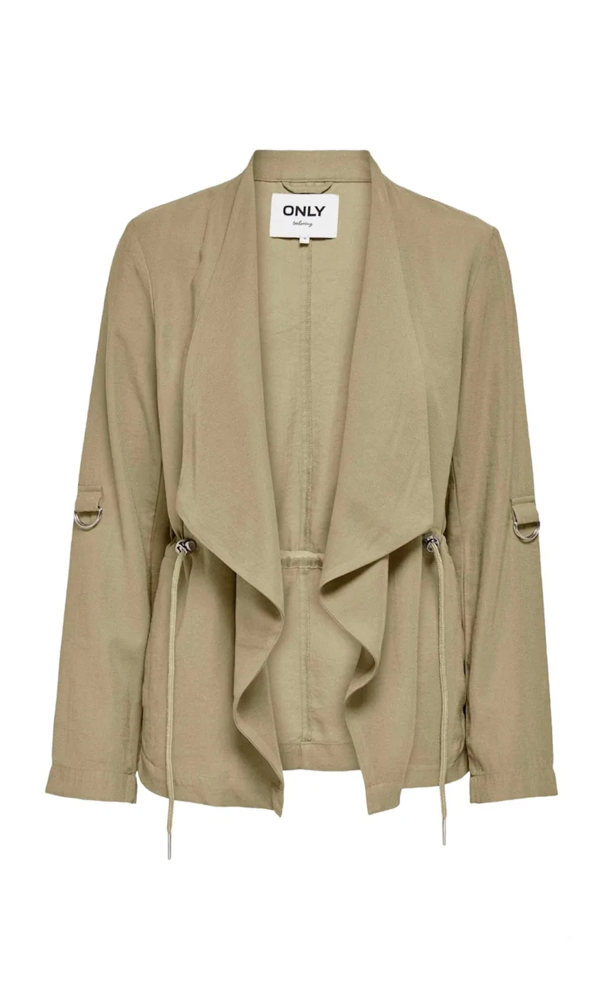 ONLY  ONLY Blazer Trench Coat - Size M #Cleanout image indicator(2)