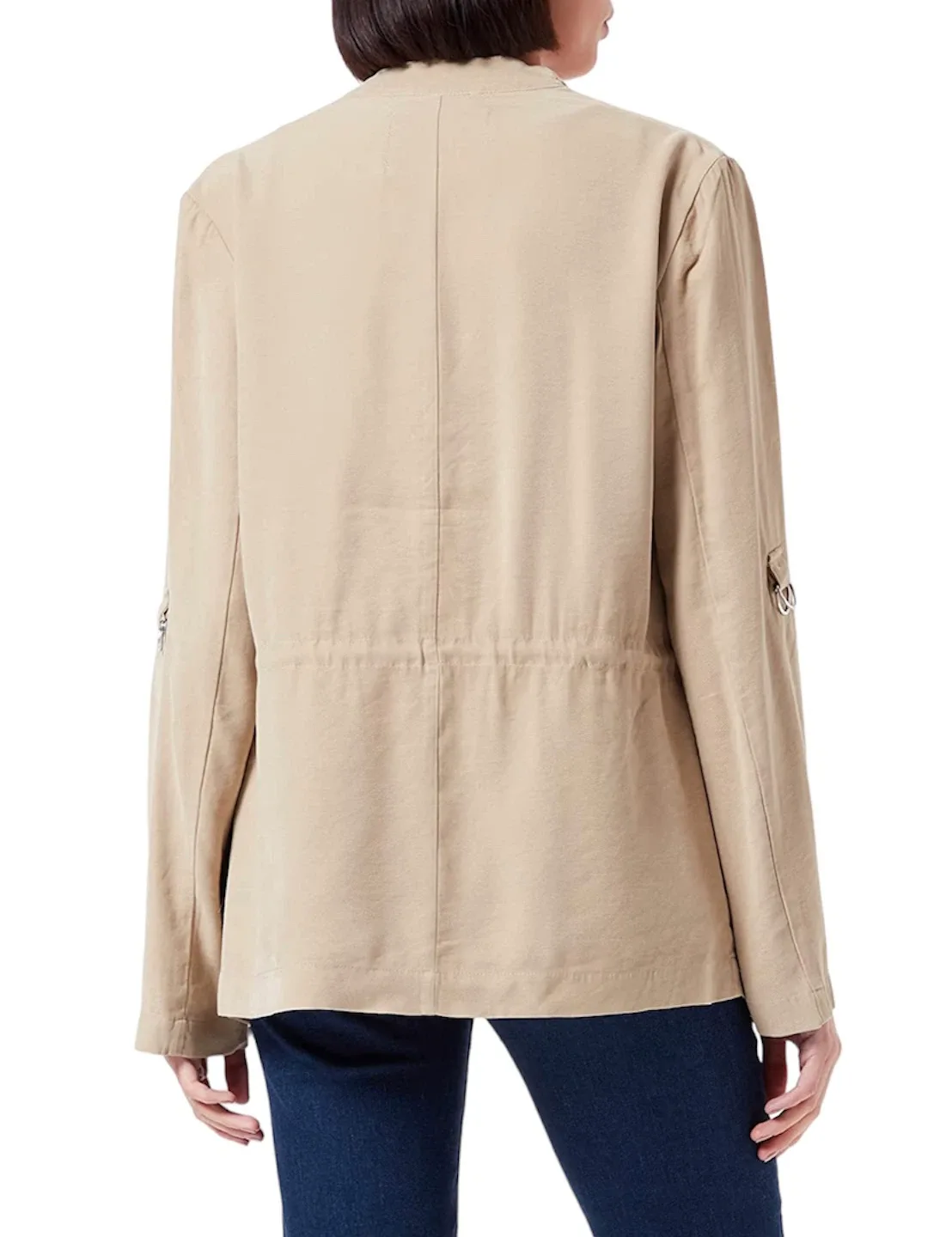 ONLY  ONLY Blazer Trench Coat - Size M #Cleanout image indicator(5)