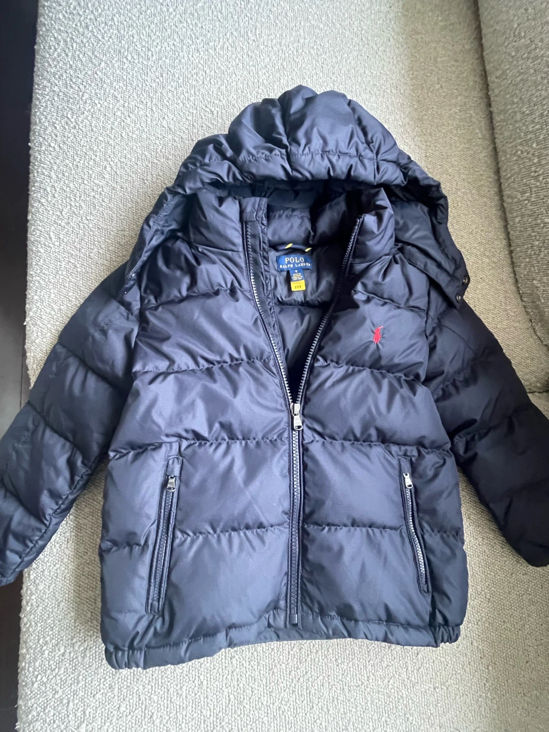 Ralph Lauren Gorham Down Hooded Jacket- Boys Size 5
