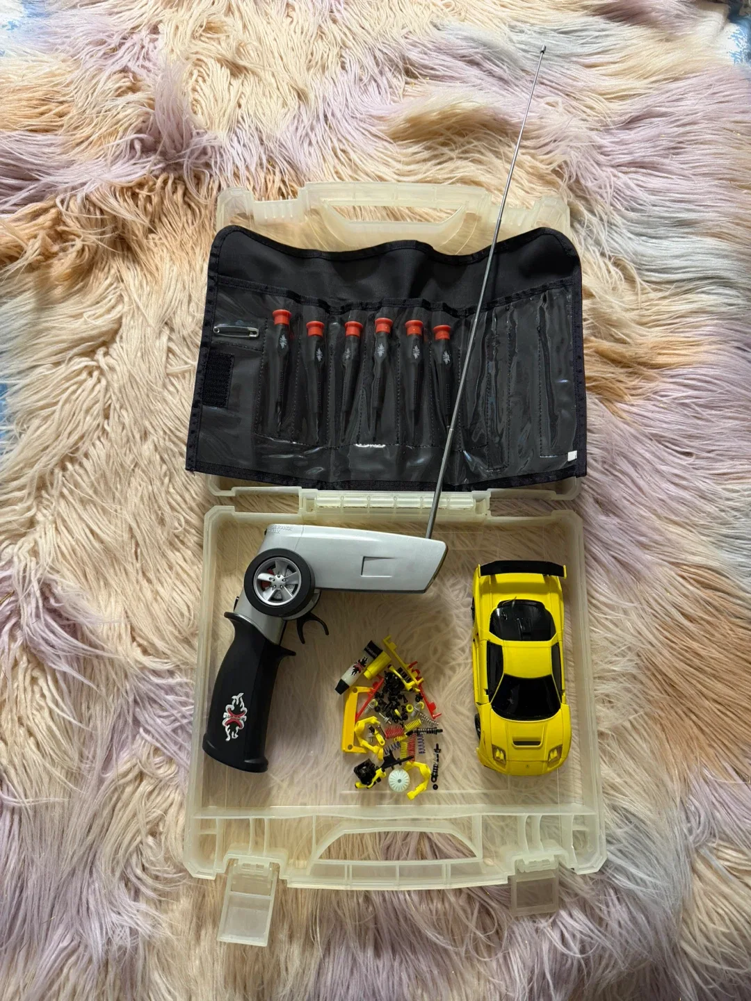 XMods Yellow Acura NSX Radio Control Car