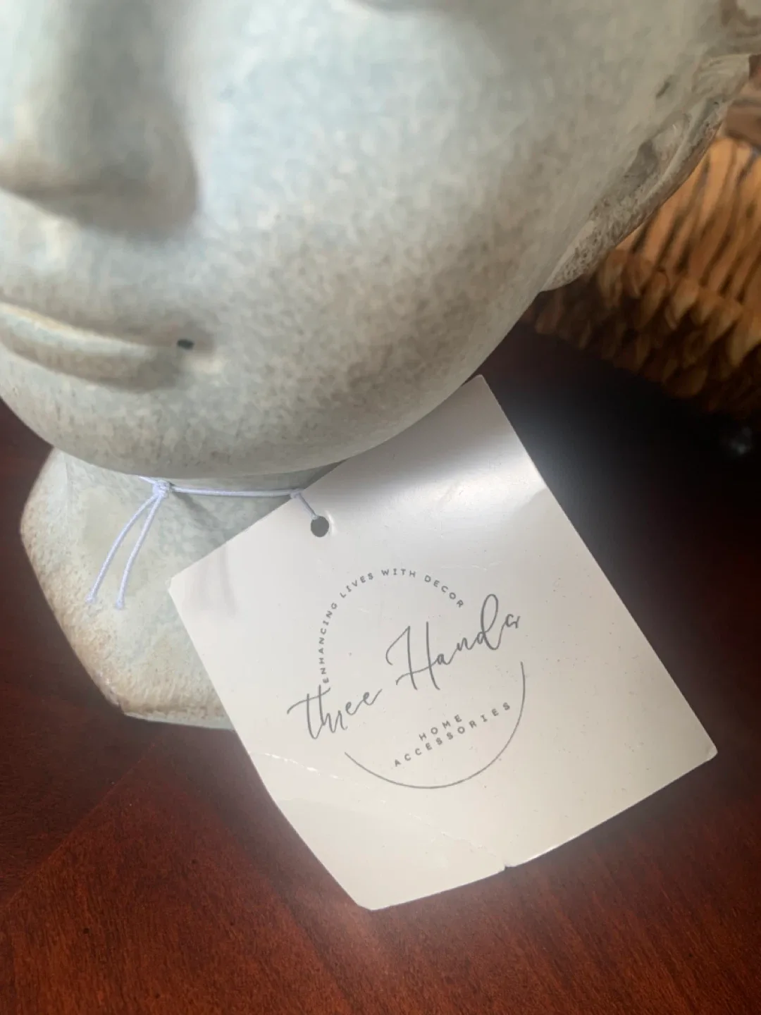 Three Hands Home Accessories Head Planter image indicator(2)