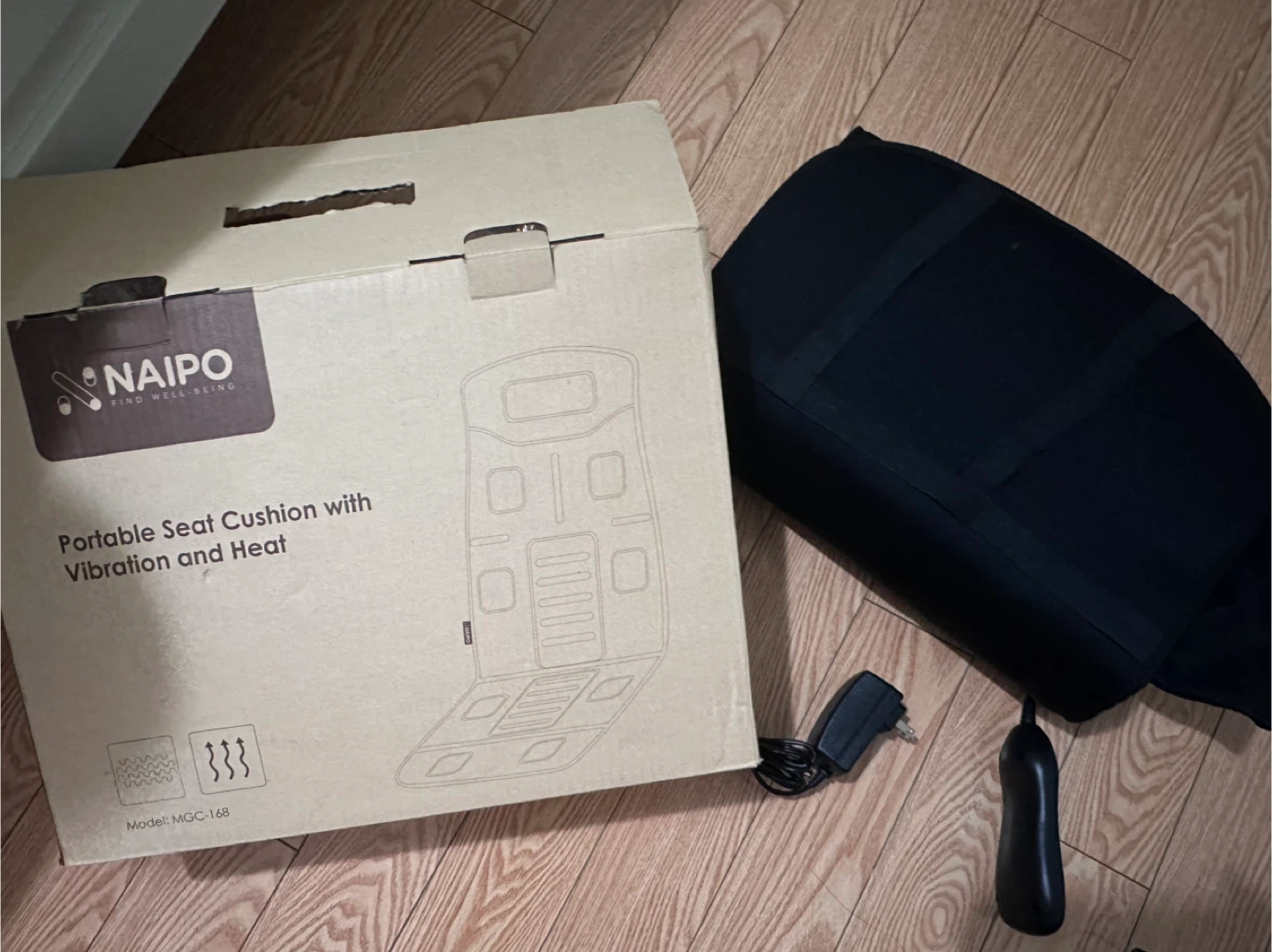 Naipo Portable Seat Cushion with Heat - photo 2