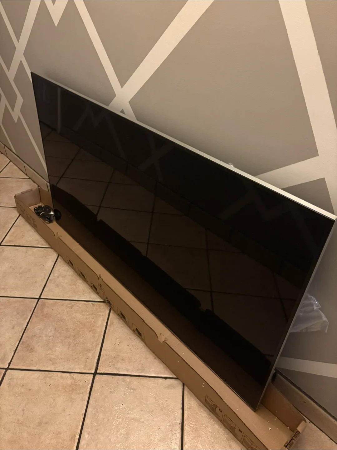 Samsung 65” LED flat-screen TV