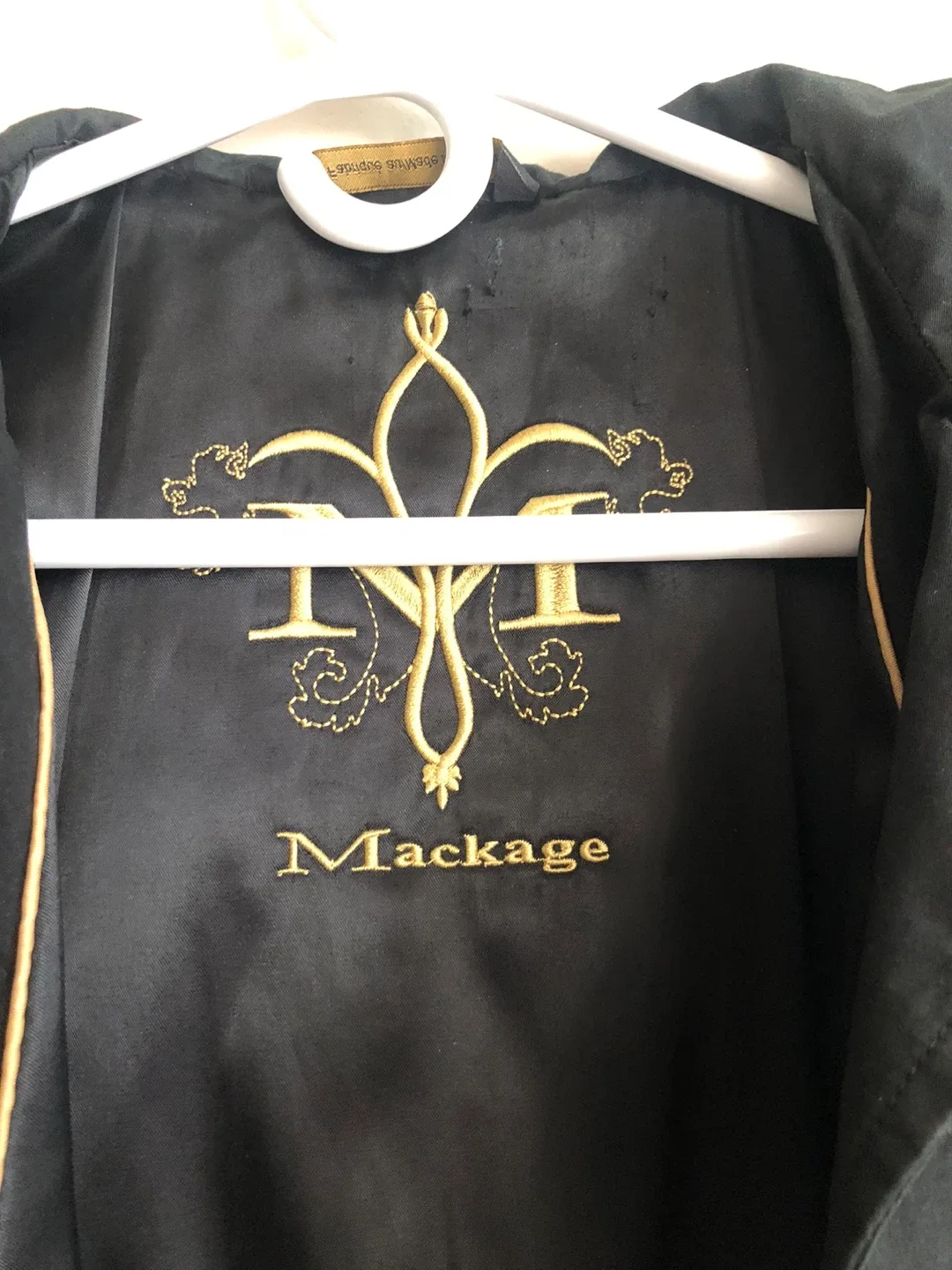 Mackage Black Coat Size Small image indicator(3)