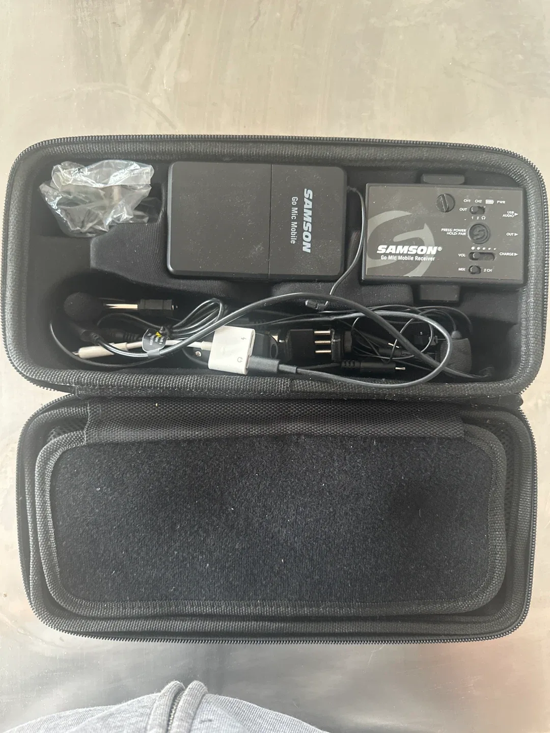 #cleanout Mobile sound setup:  Go Mic Mobile + Polsen MO-XLT Mic