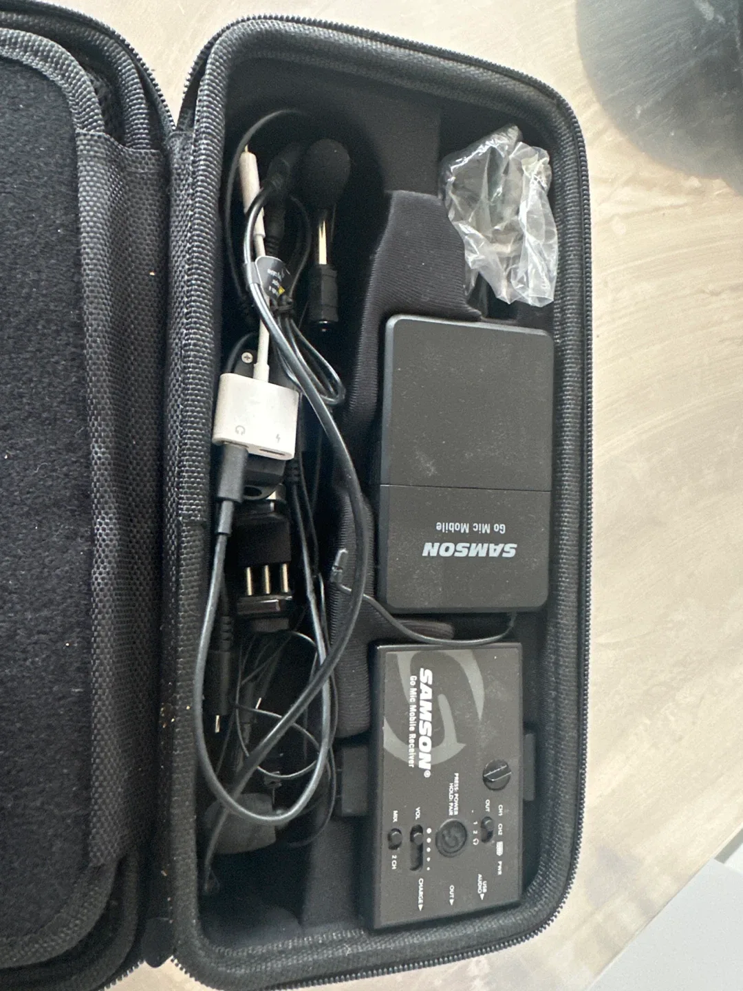 #cleanout Mobile sound setup:  Go Mic Mobile + Polsen MO-XLT Mic image indicator(2)