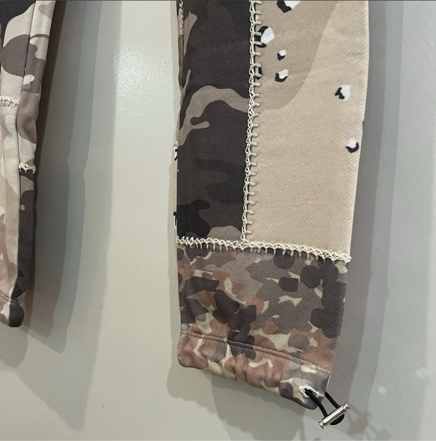 Amiri Camo Patchwork Sweatpants - photo 5
