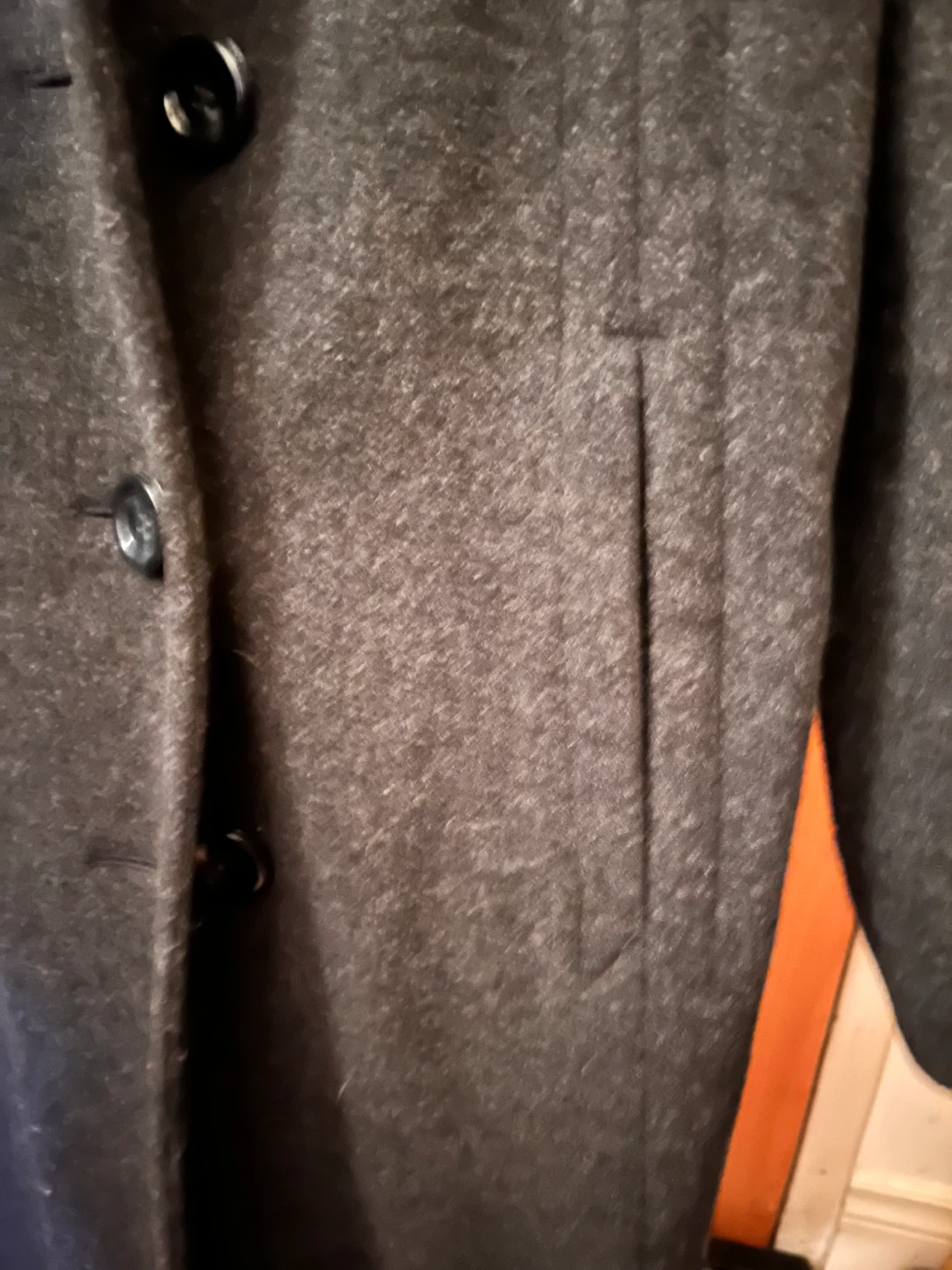 Windsmoor Dark Gray Wool Blend Coat - photo 5