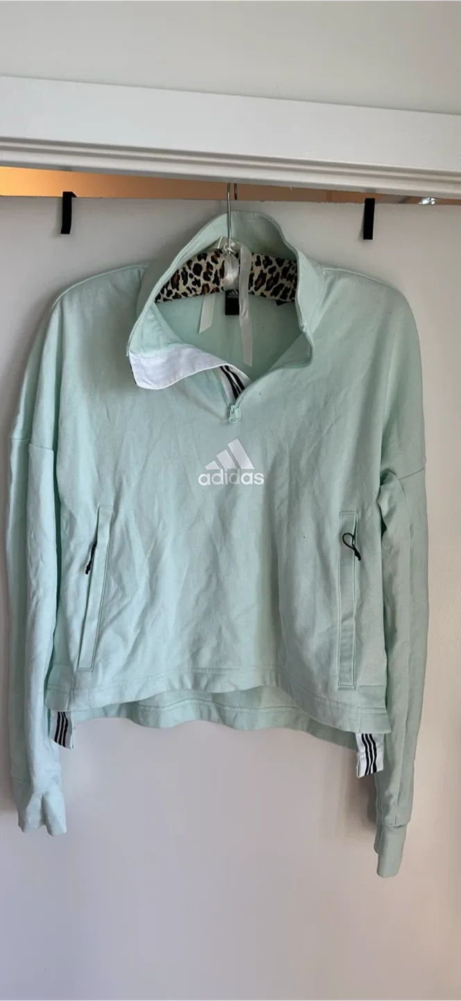 Adidas Pullover - Mint Green