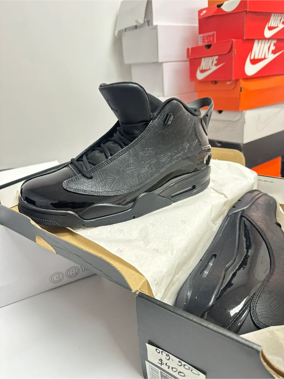 Air Jordan Dub Zero Black Size 13