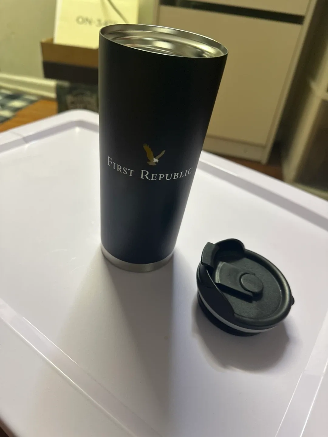 First Republic Black Tumbler