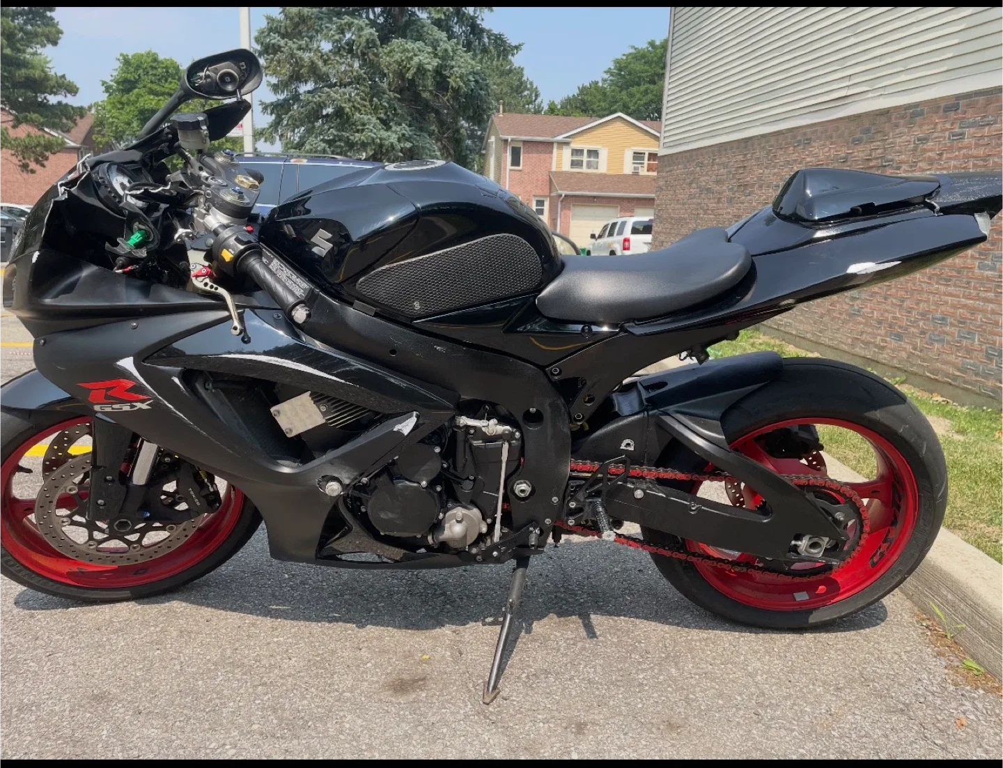 Suzuki GSX-R Motorcycle - Black