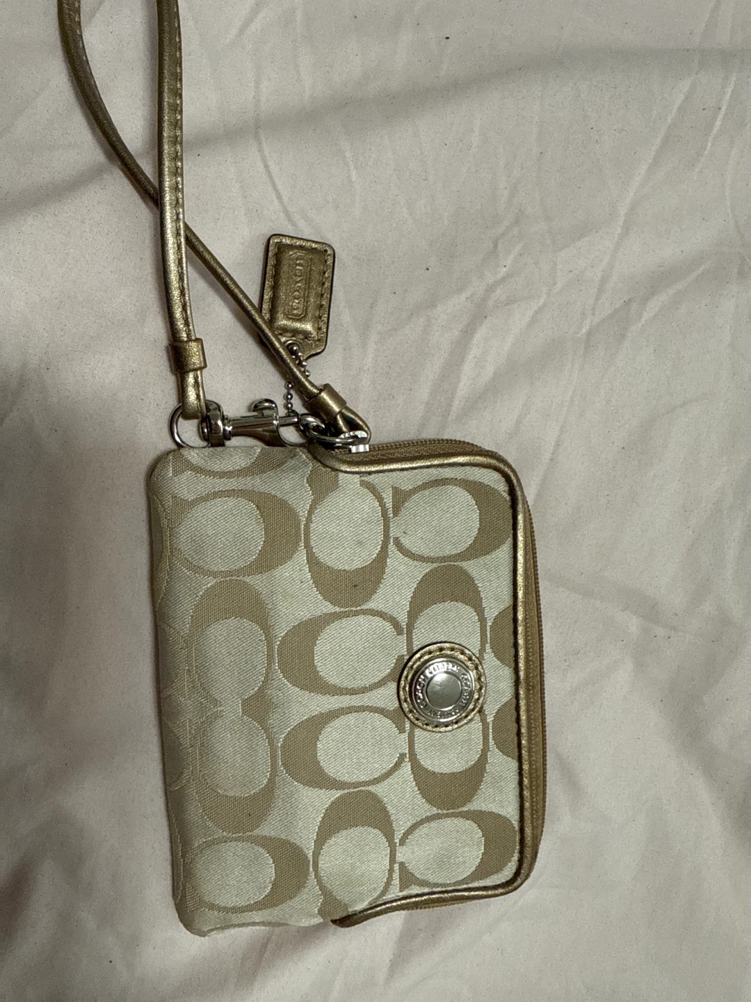 Authentic Coach Wristlet Purse