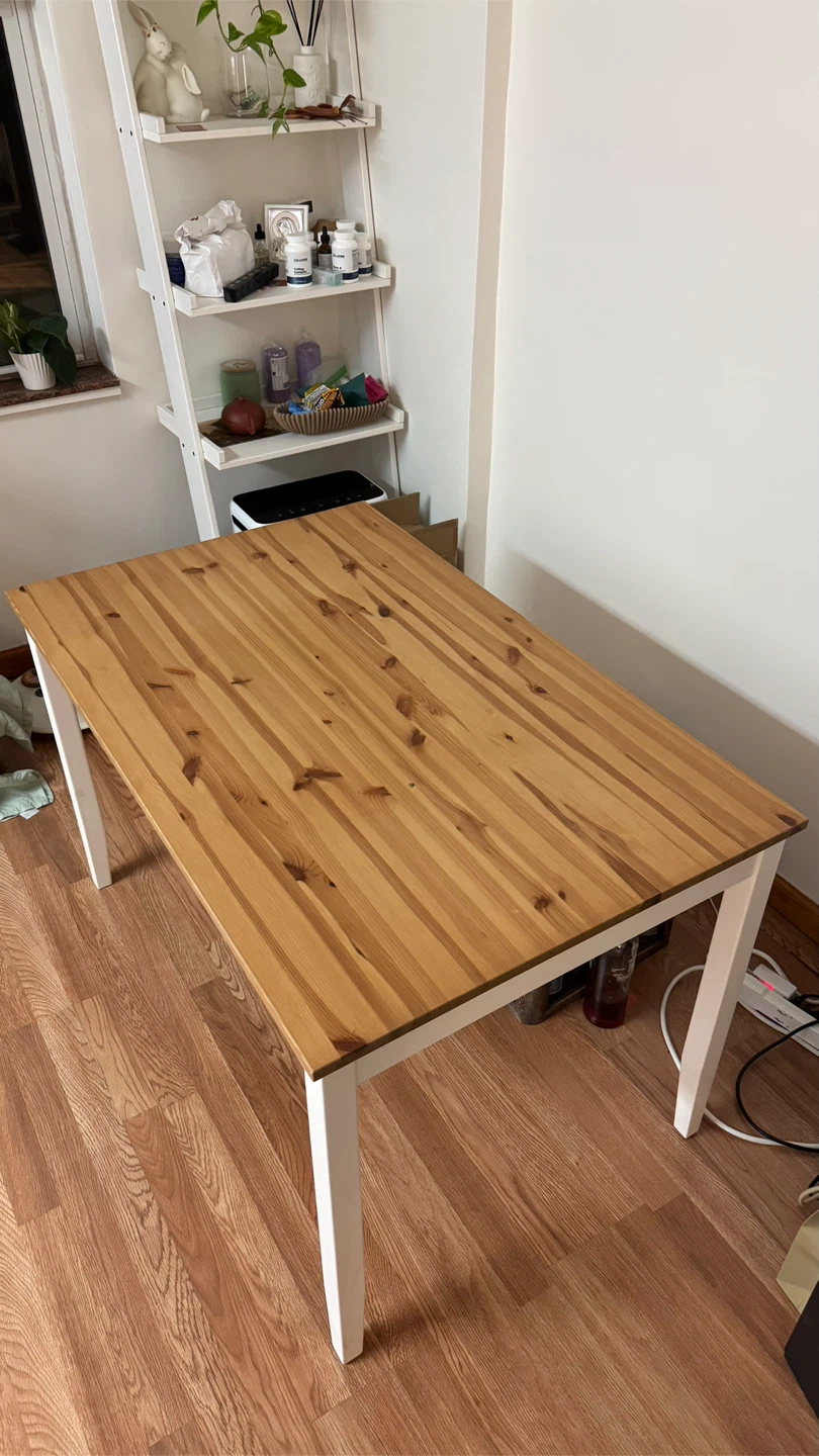 IKEA Solid Wood Dining Table - photo 4