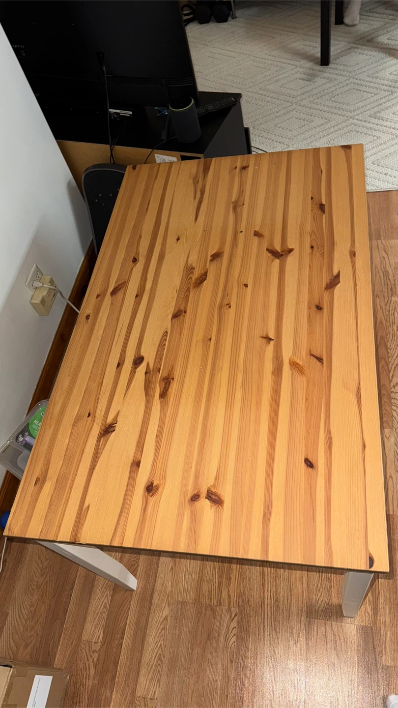 IKEA Solid Wood Dining Table - photo 5