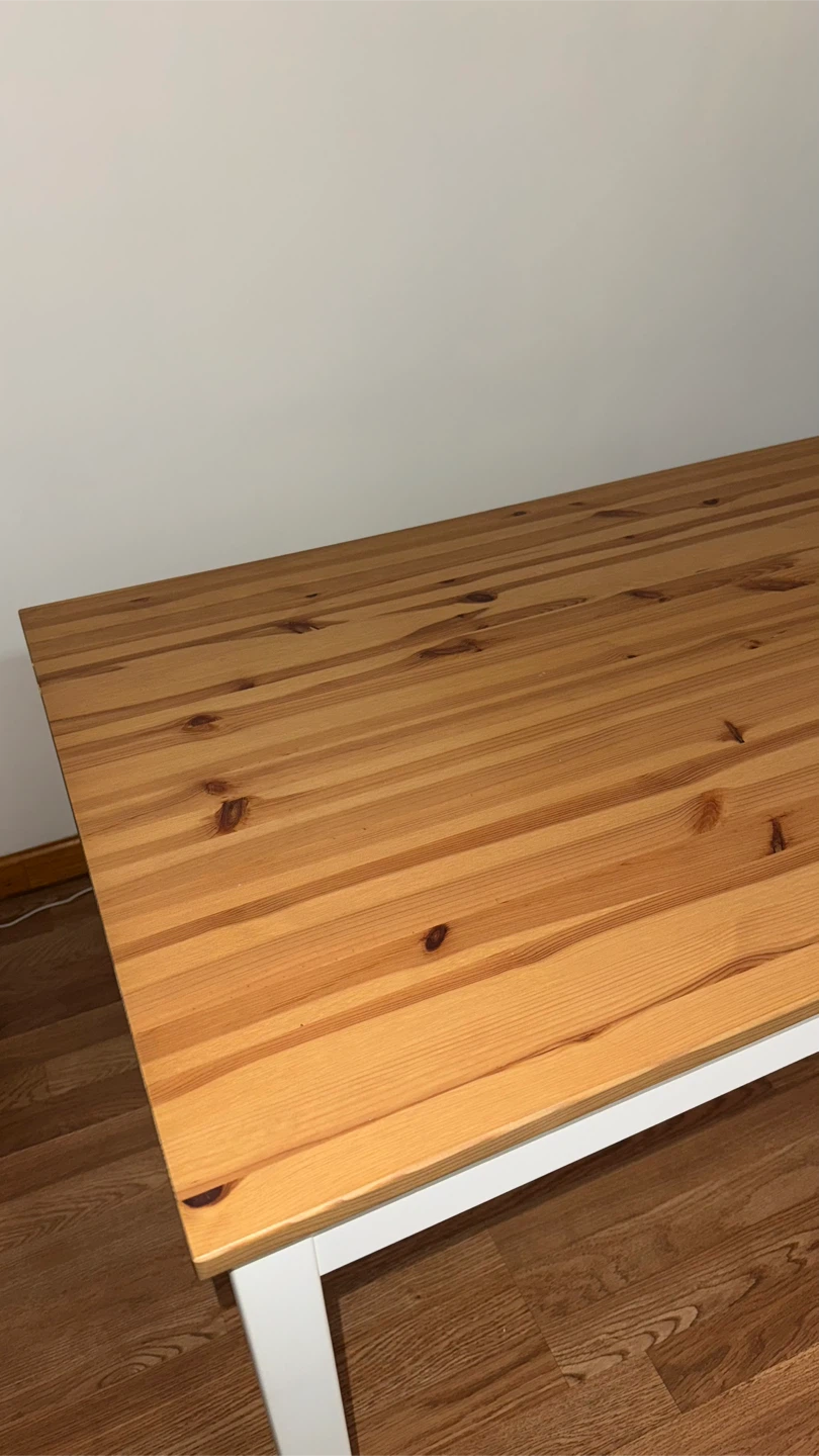 IKEA Solid Wood Dining Table - photo 3