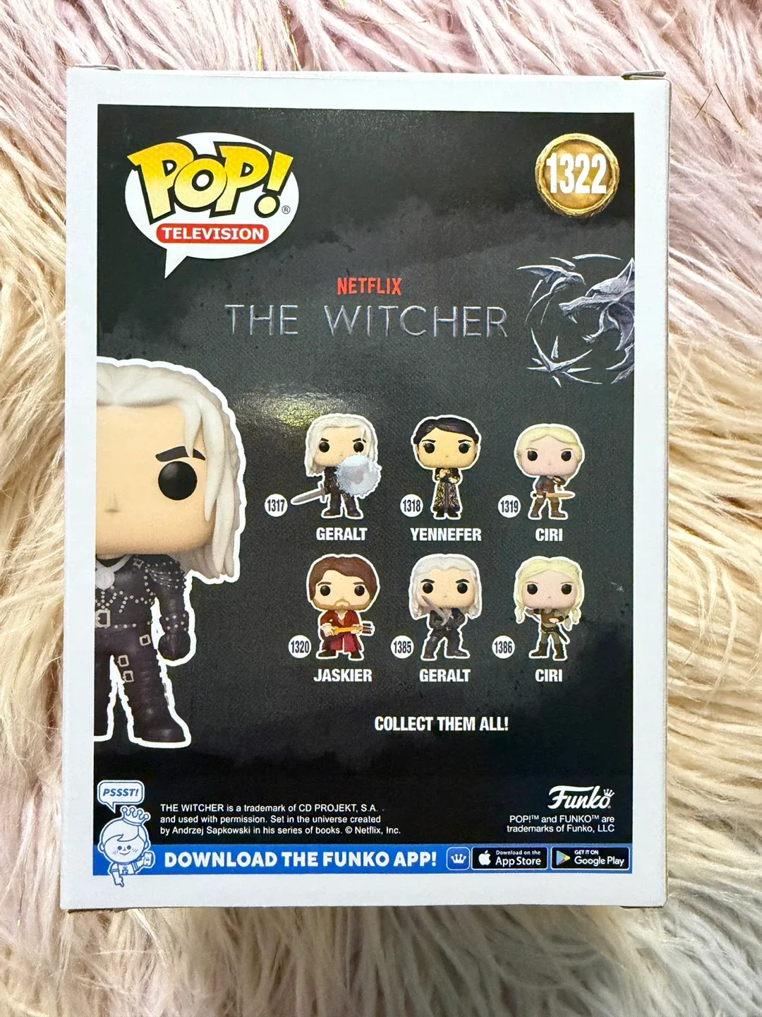 Funko Pop! Television: The Witcher - Geralt #1322 image indicator(2)