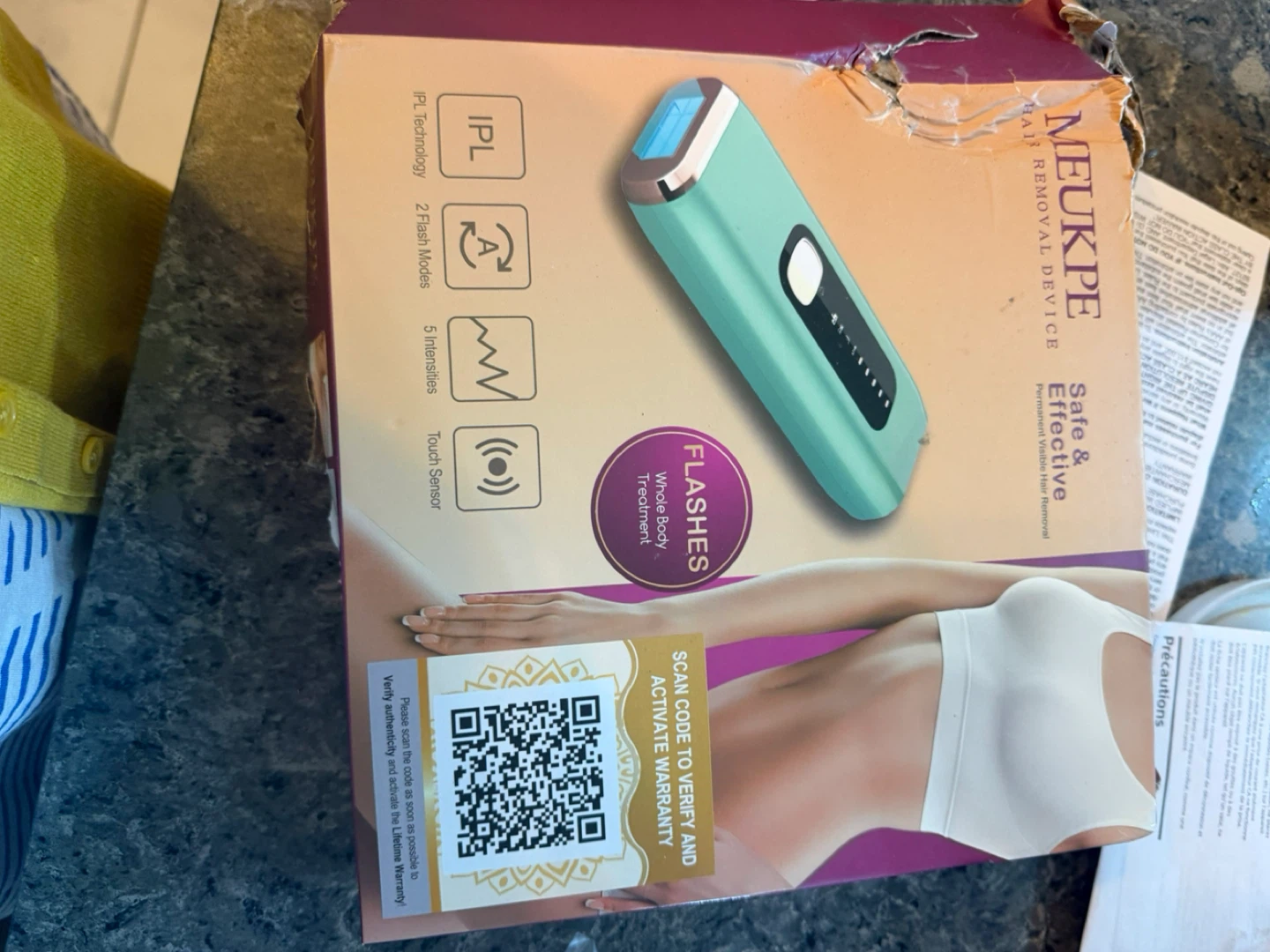 NEUKPE IPL Hair Removal Device - New in Box! - photo 2