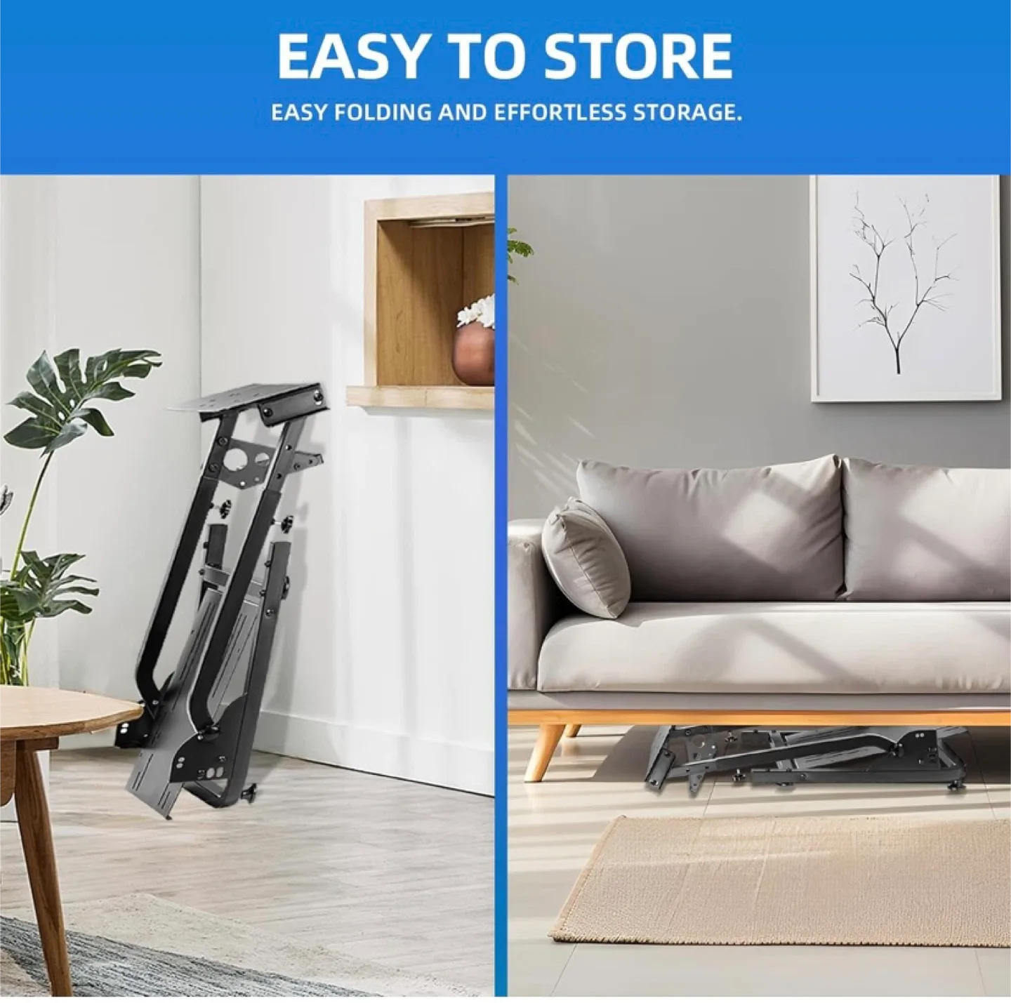 New Grefinity Racing Wheel Stand，Height Adjustable image indicator(6)