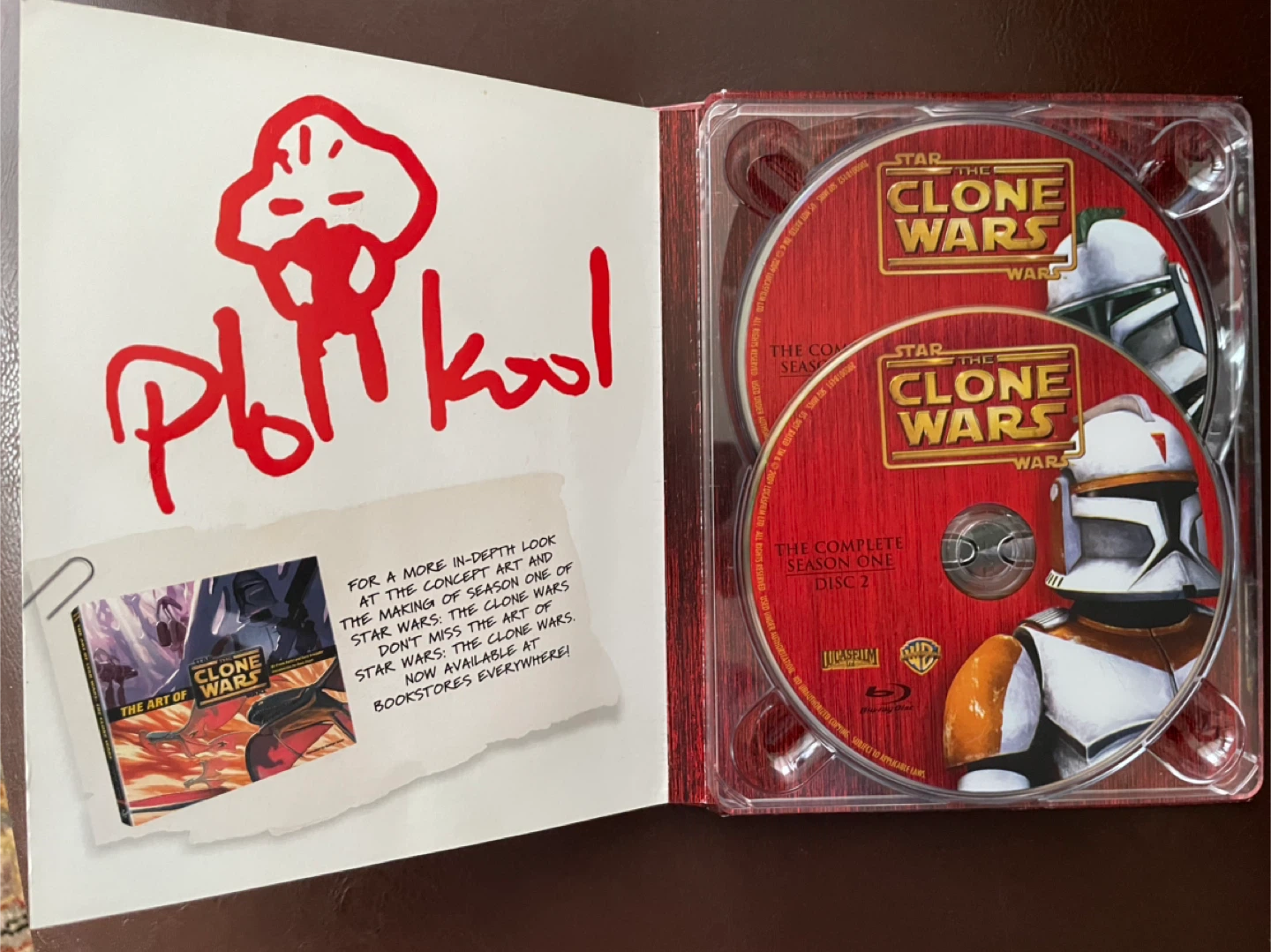 Star Wars The Clone Wars: Season One Blu-ray - photo 3