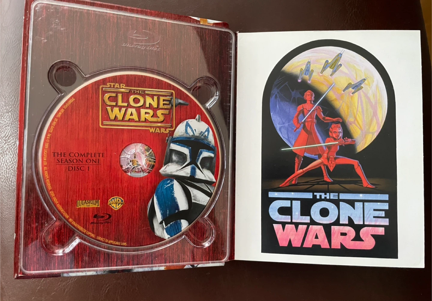 Star Wars The Clone Wars: Season One Blu-ray - photo 2