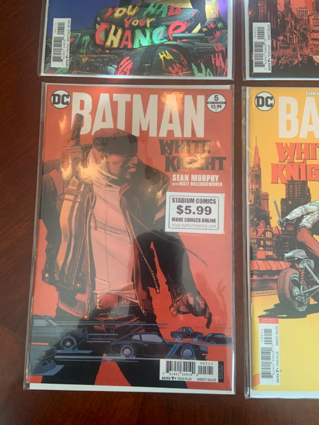 Batman White Knight Comic Book Set - photo 4