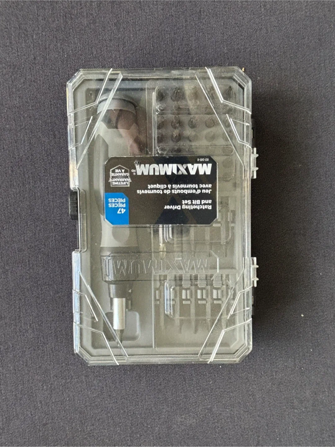 Screw Driver and Bit Set - 47 Pieces