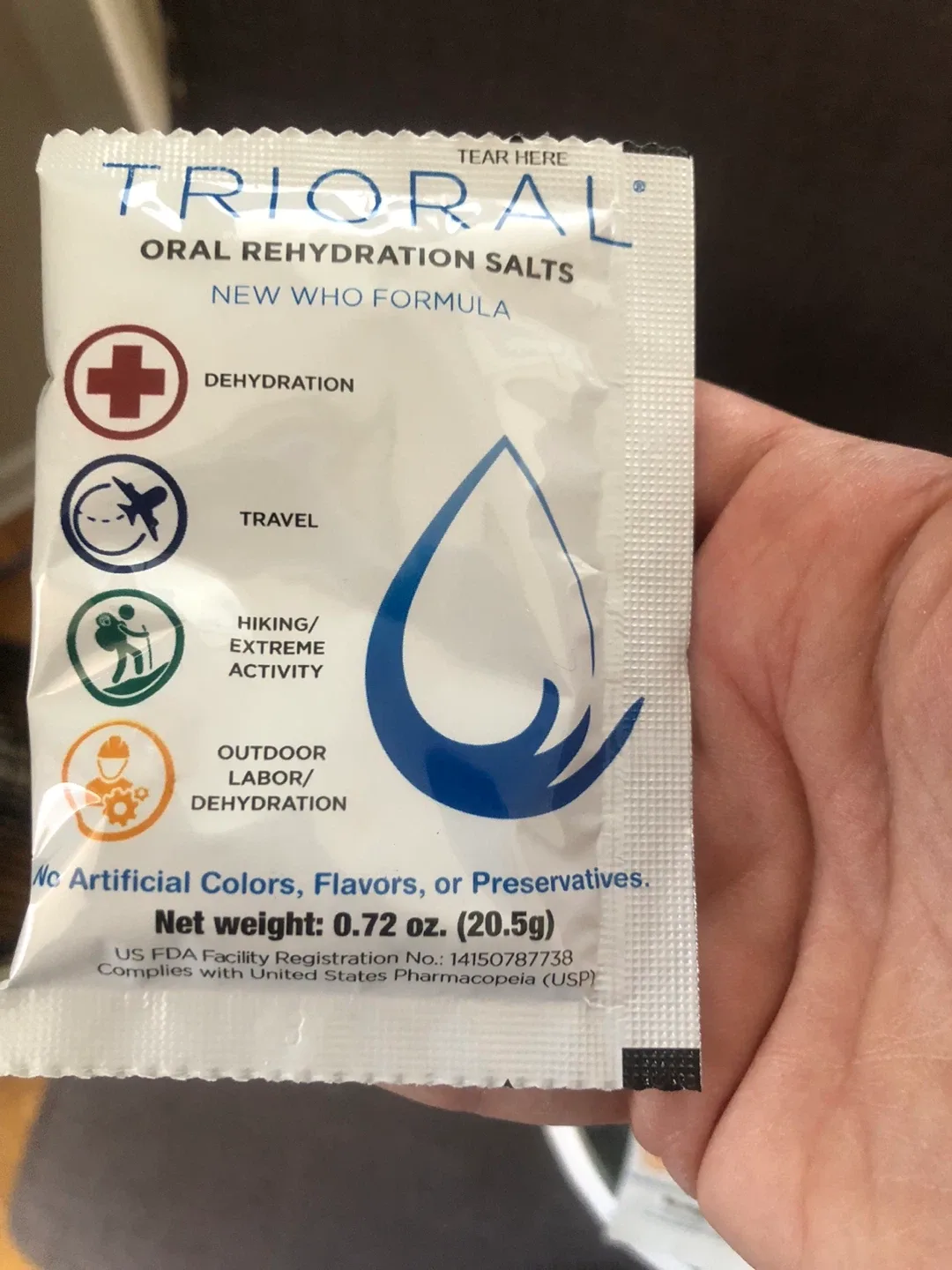 Trioral Oral Rehydration Salts