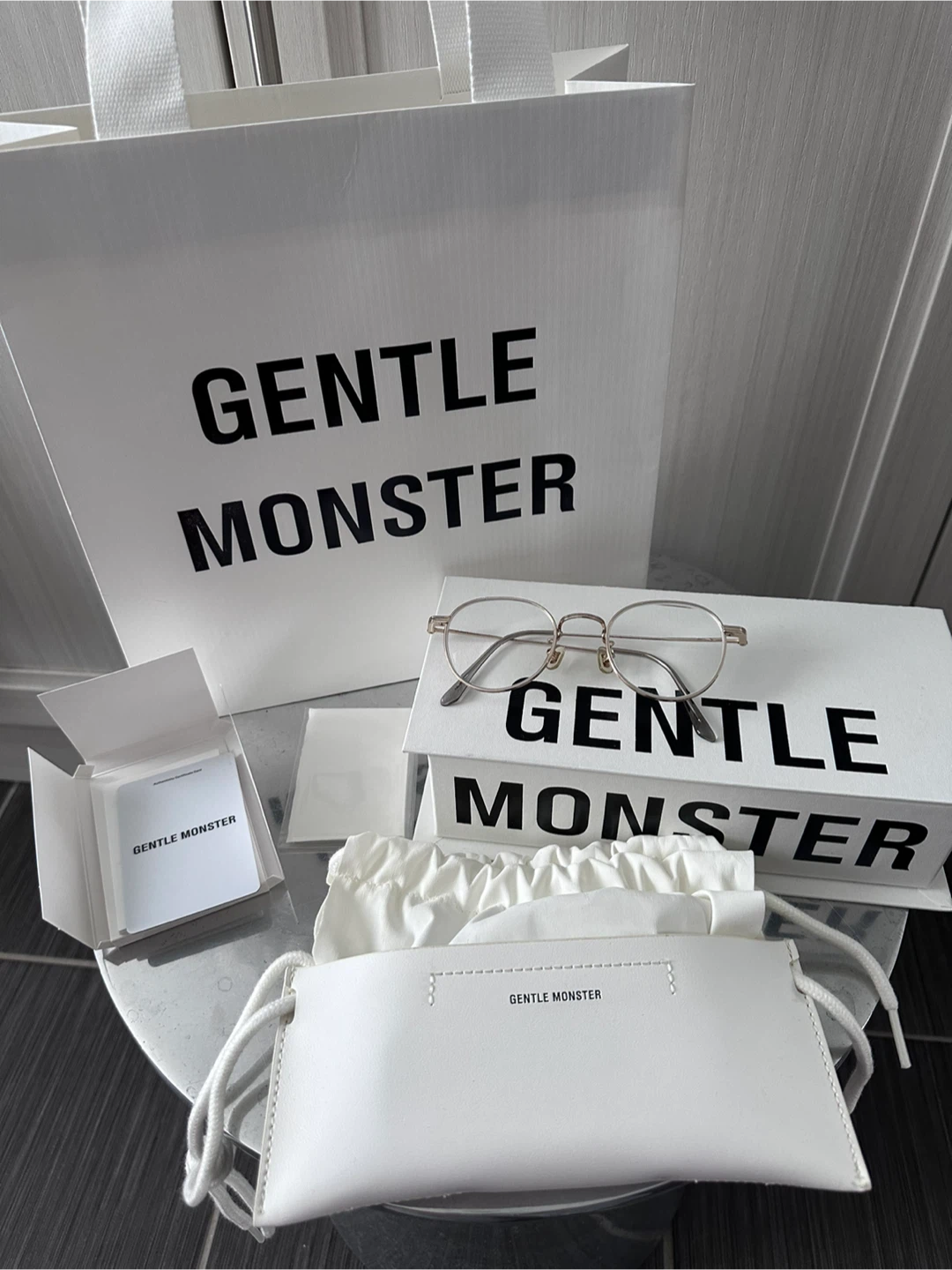 Gentle Monster Leto 031 Rose Gold Glasses