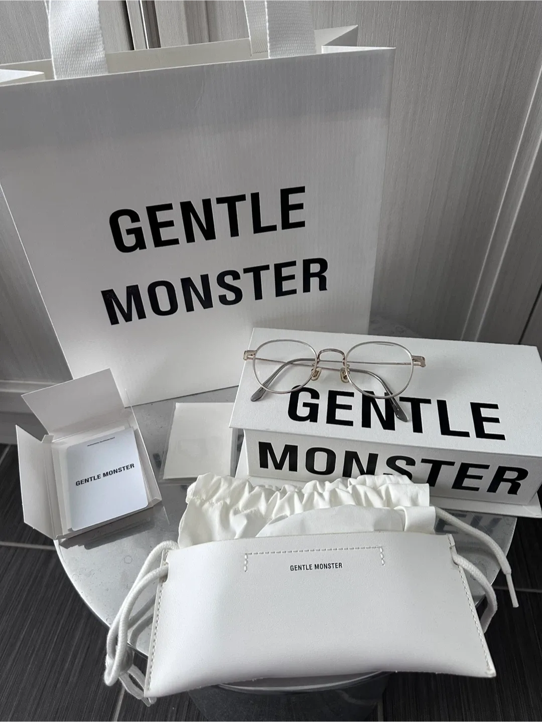 Gentle Monster Leto 031 Rose Gold Glasses