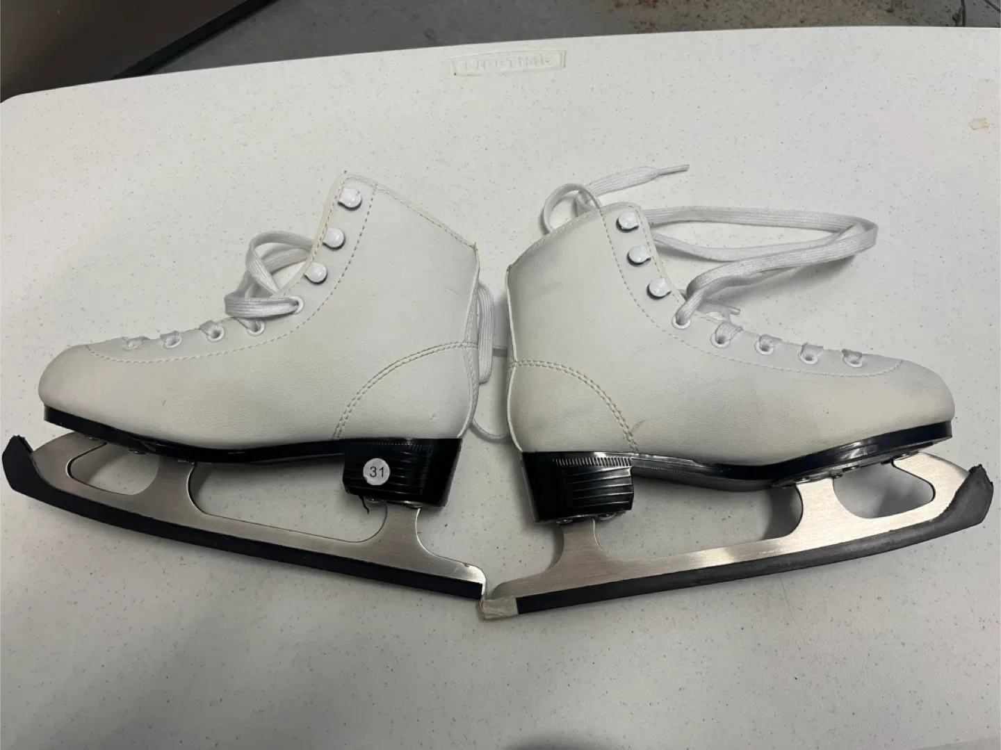 White Ice Skates - Size 31