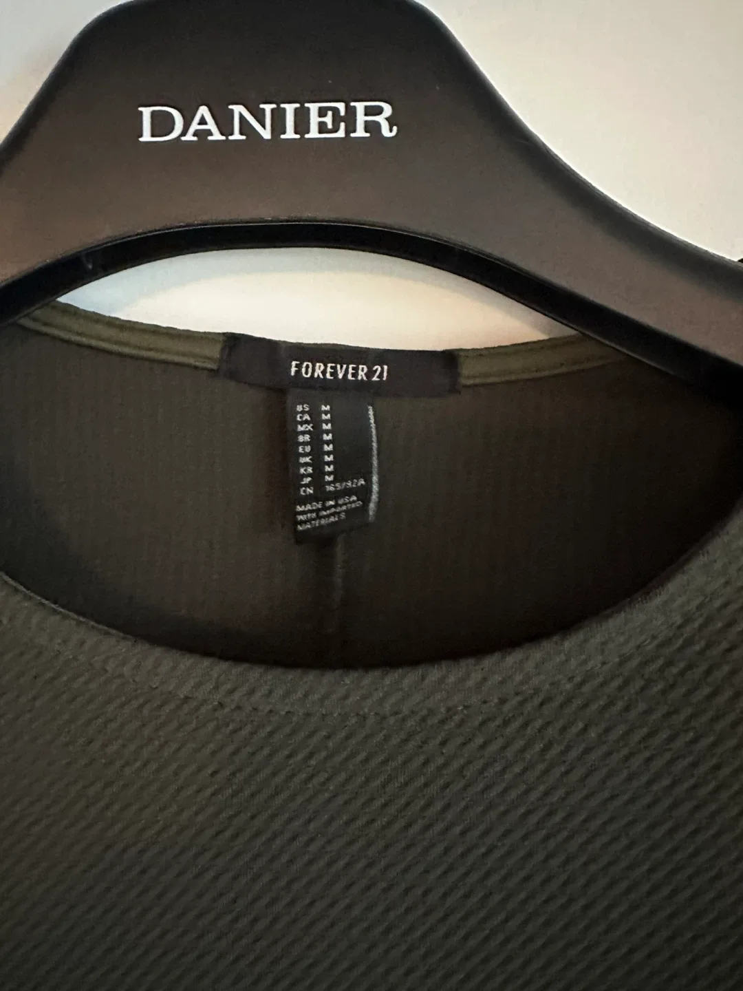 Forever 21 Olive Green Dress - Size M image indicator(2)