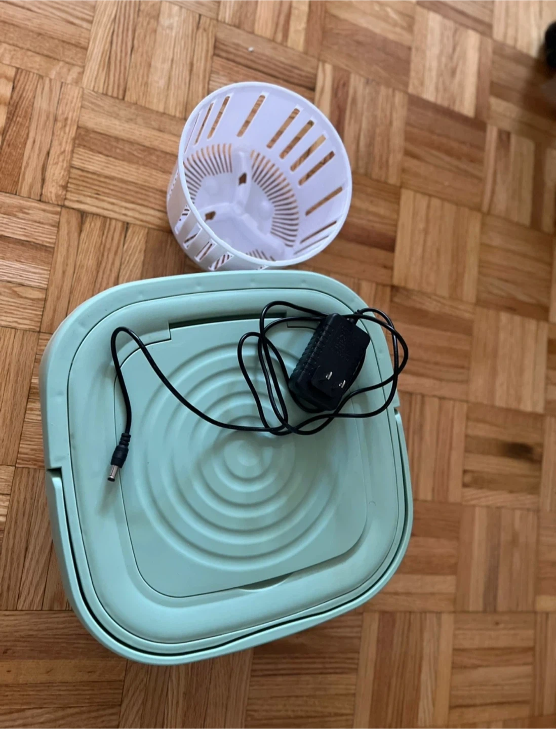Portable Mini Washing Machine with Basket