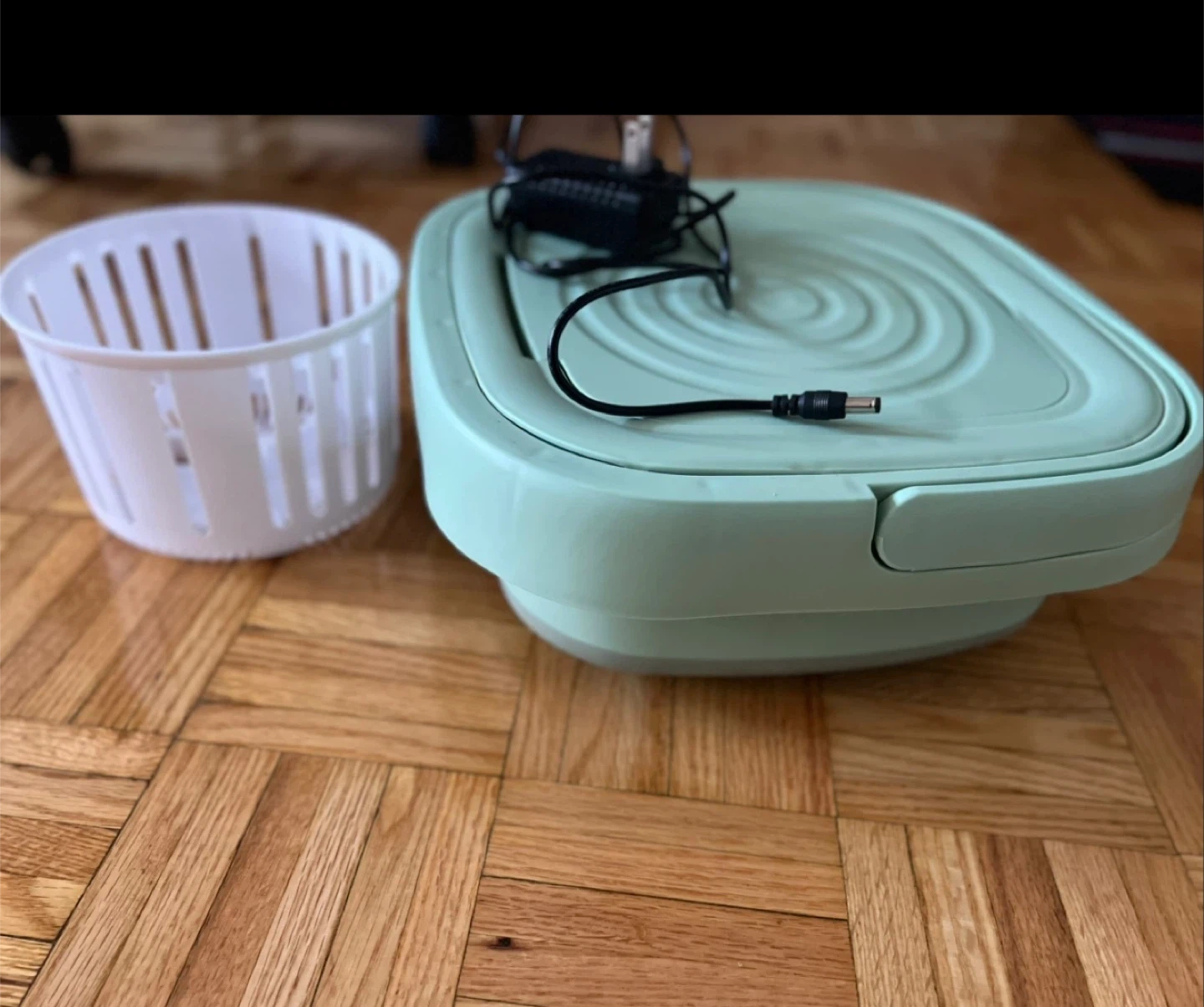 Portable Mini Washing Machine with Basket - photo 2